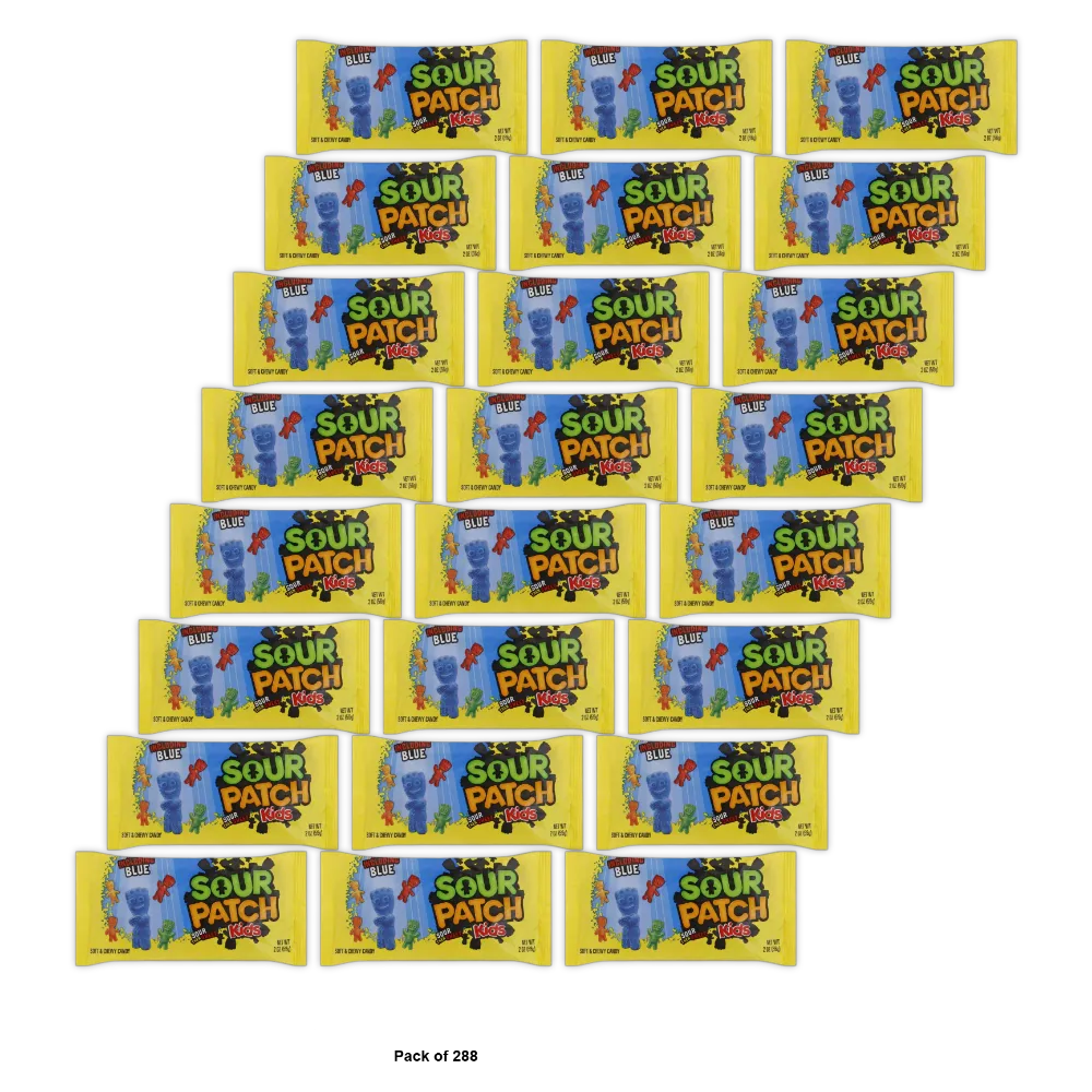 Sour Patch Kids 2 oz Bags Case of 288 2oz (Pack of 288)