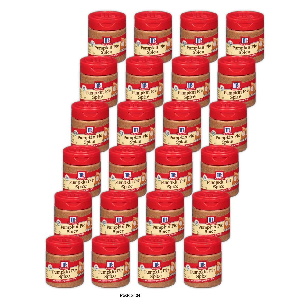 McCormick Pumpkin Pie Spice 1.12 oz (Pack of 72)