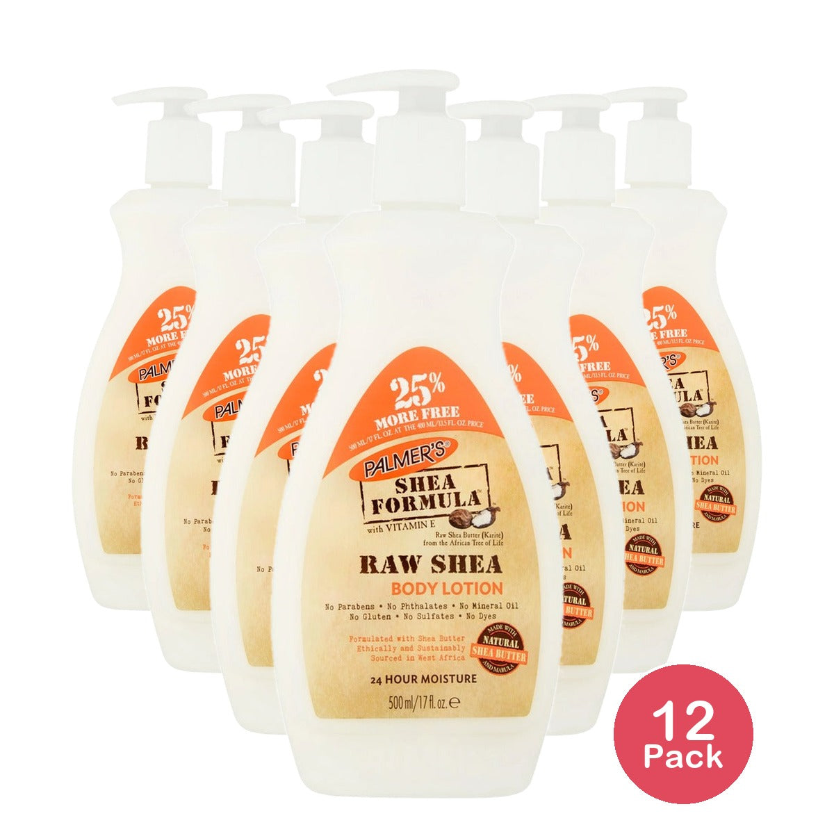 Palmer's Shea Formula Body Lotion 17 Oz (Pack of 12)