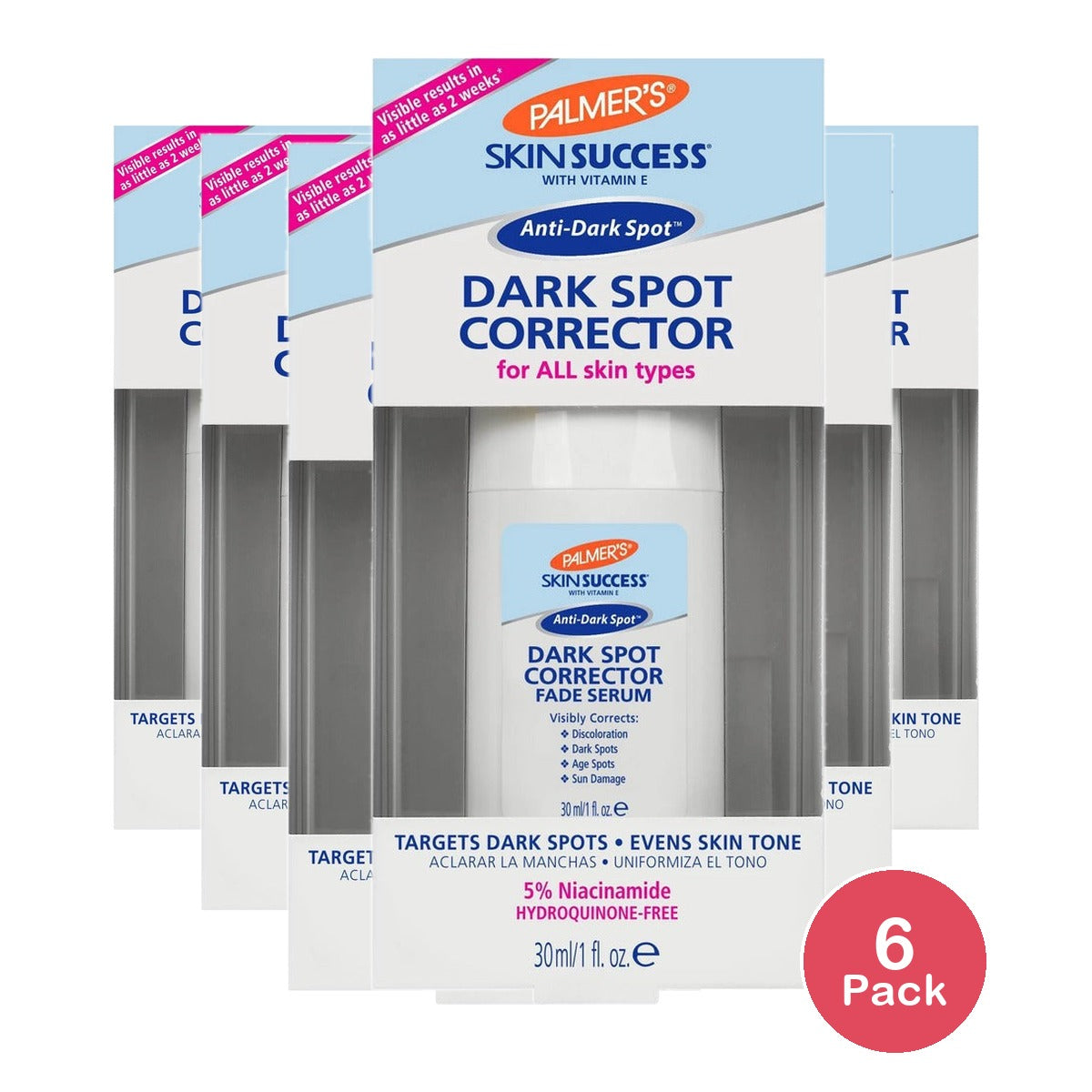 Palmer's Skin Success Dark Spot Corrector Fade Serum 1 Fl Oz (Pack of 6)