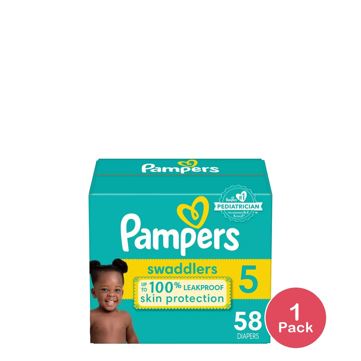 Pampers Swaddlers Active Baby Diaper Size 5 (Pack of 1)