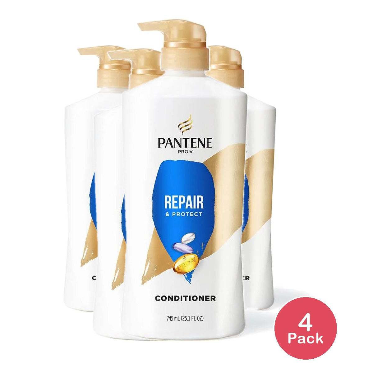 Pantene Pro-V Repair and Protect Conditioner 25.1 Oz (Pack of 4)