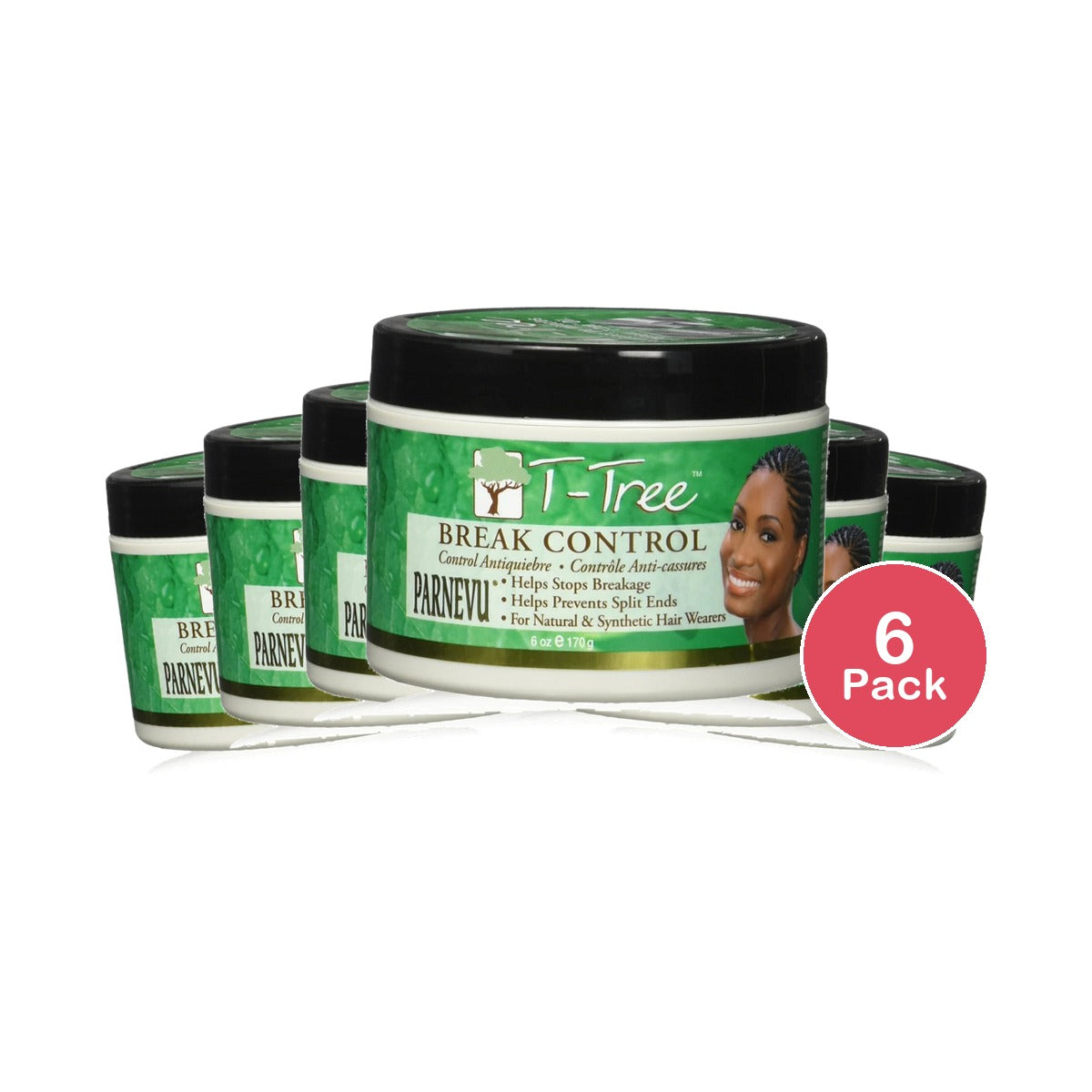 PARNEVU - T-Tree Break Control 6 Oz (Pack of 6)