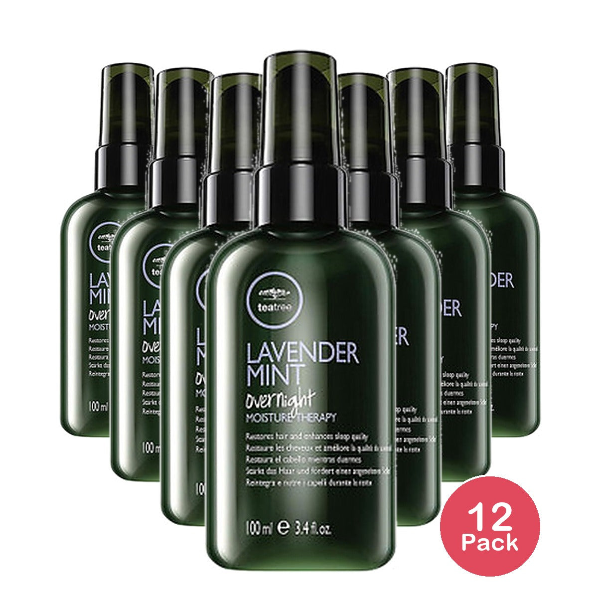 Paul Mitchell Tea Tree Lavender Mint Overnight Therapy 3.4 Oz (Pack of 12)