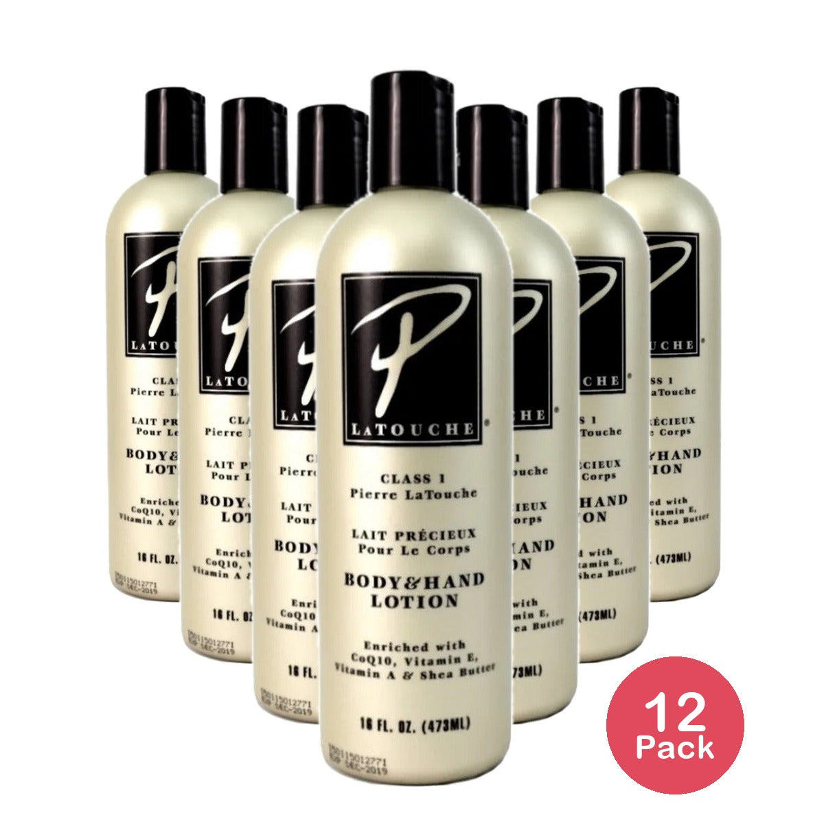 Pierre La Touche Body & Hand Lotion 16 Oz (Pack of 12)