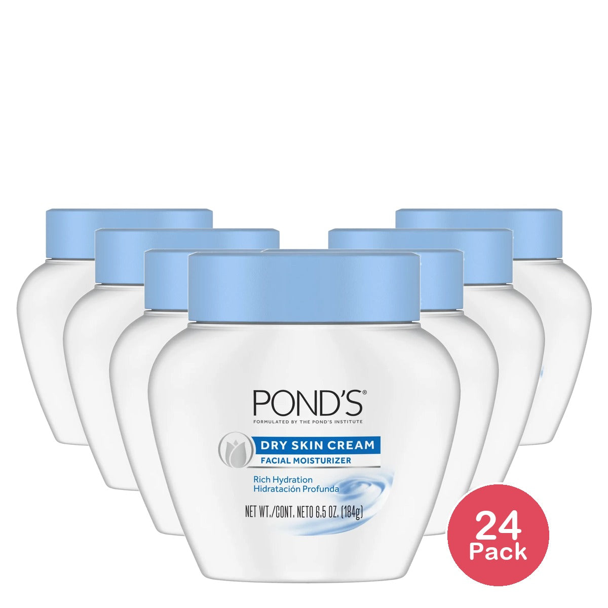 Ponds Dry Skin Cream 6.5Oz (Pack of 24)
