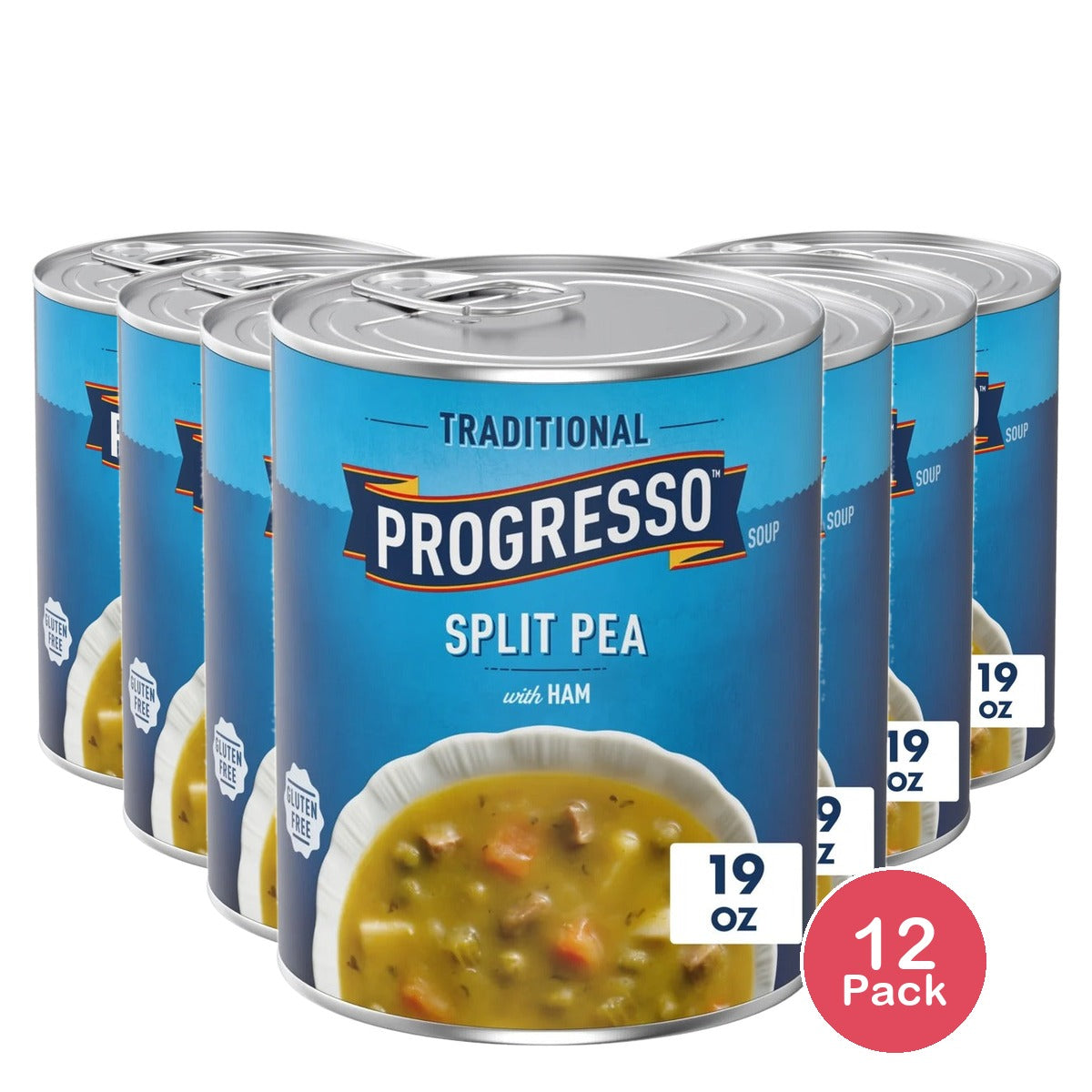 Progresso Traditional Split Pea with Ham Soup 19 Oz (Pack of 12)