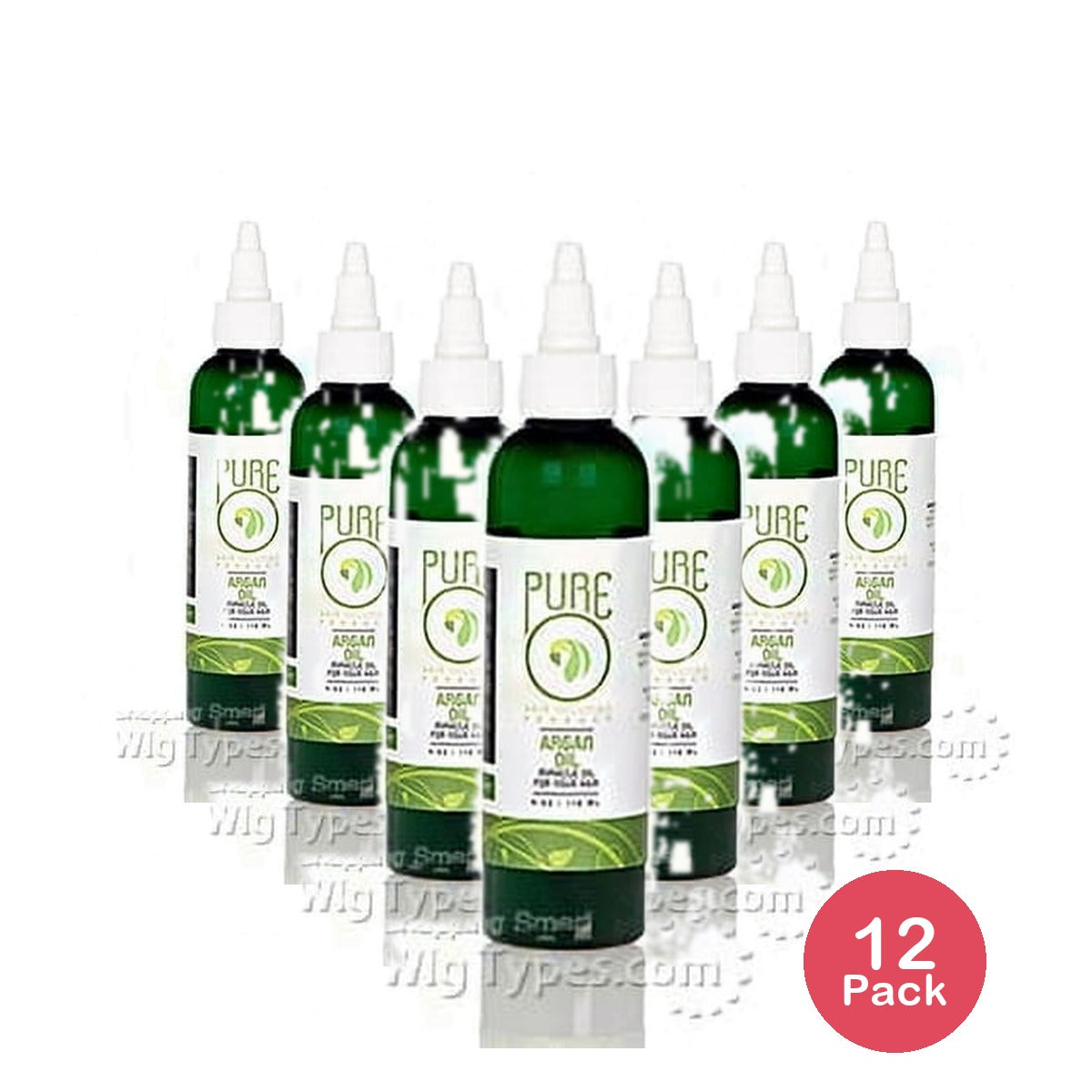 PureO Natural Argan Oil 4 Oz (Pack of 12)