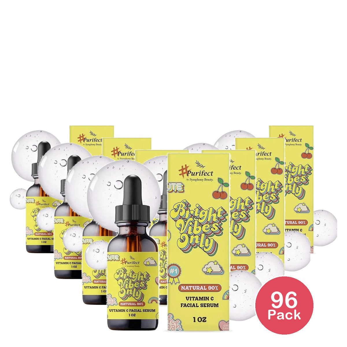 Purifect Bright Vibes Only Vitamin C Serum 1 Fl Oz (Pack of 96)