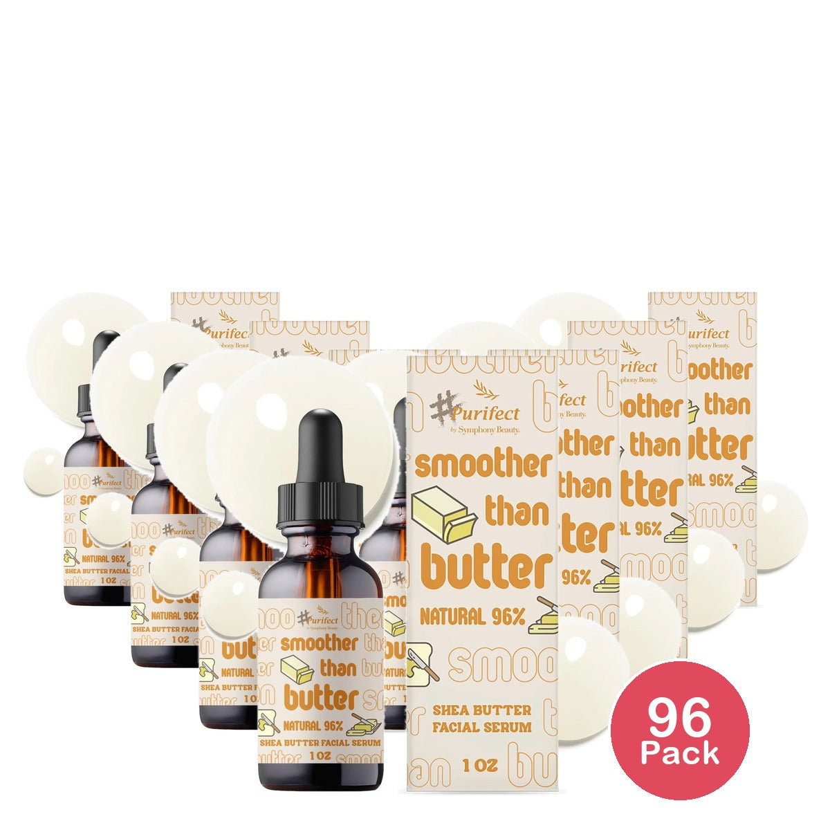 Purifect Smoother Than Butter Shea Butter Serum 1 Oz (Pack of 96)