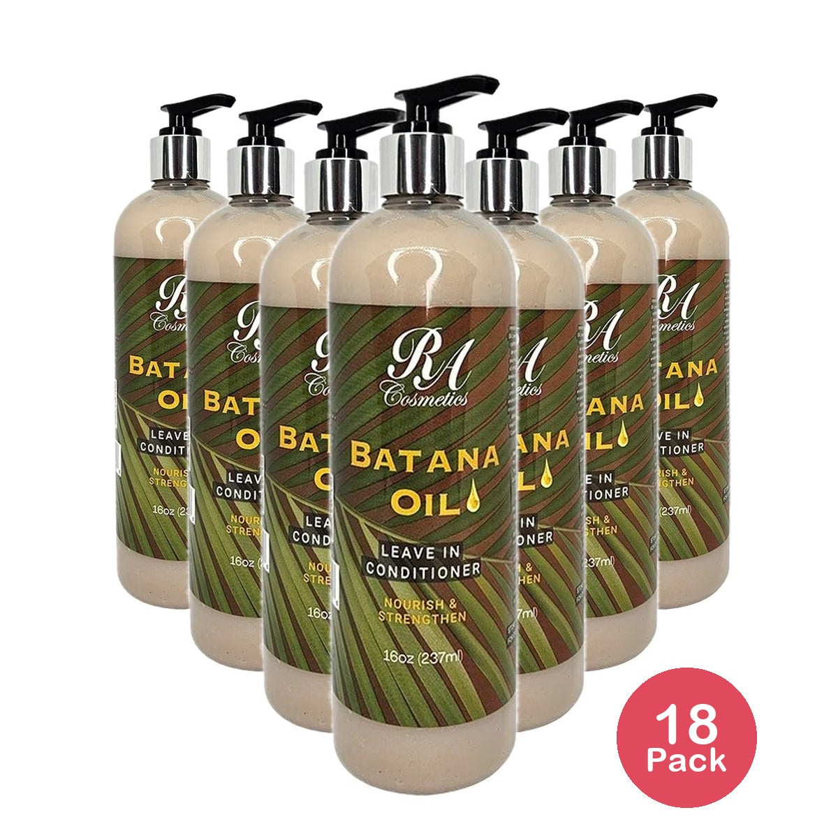 RA Cosmetics Batana Leave-In Conditioner 16 Oz (Pack of 18)