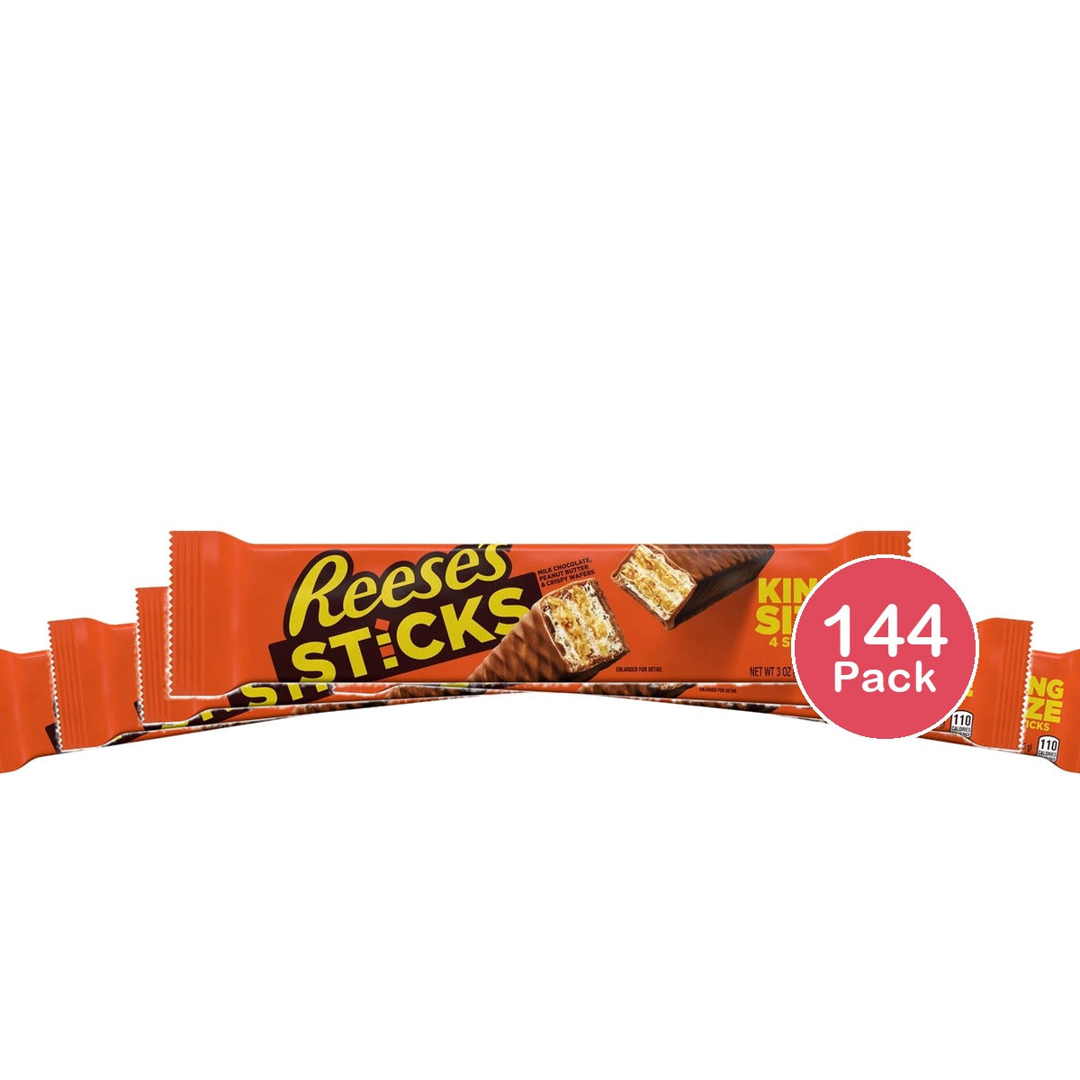 Reese's, Crispy Wafer Sticks, 3 Oz (Pack of 144)