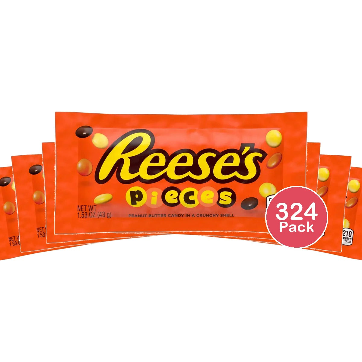 Reeses Pieces Peanut Butter 1.5Oz (Pack of 324)