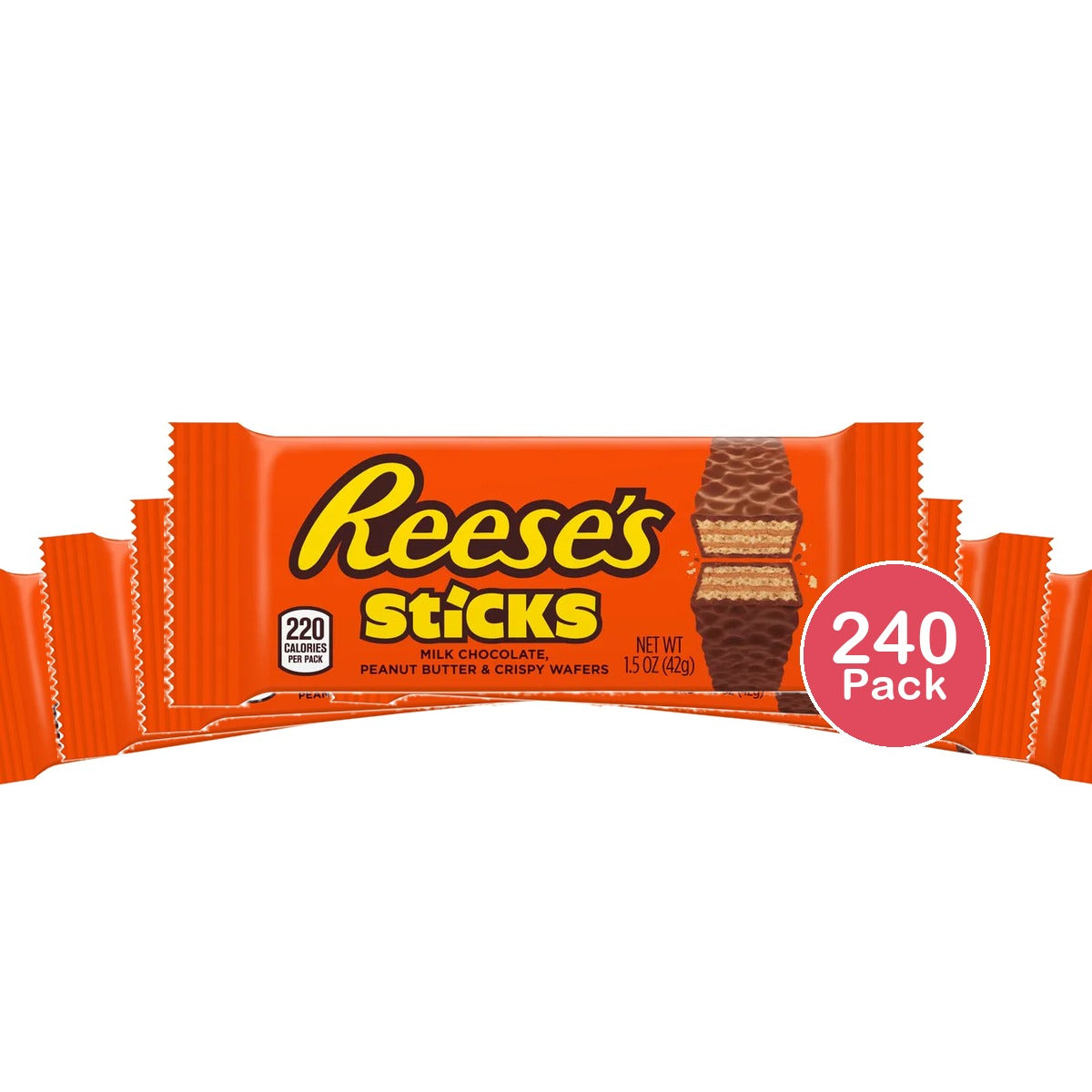 REESE'S STICKS Wafer Bar, 1.5 oz (Pack of 240)