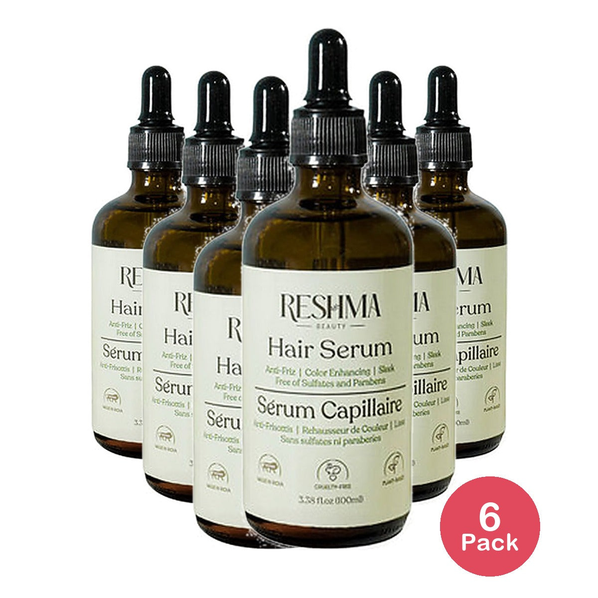 Reshma Hair Serum 3.38 Oz (Pack of 6)