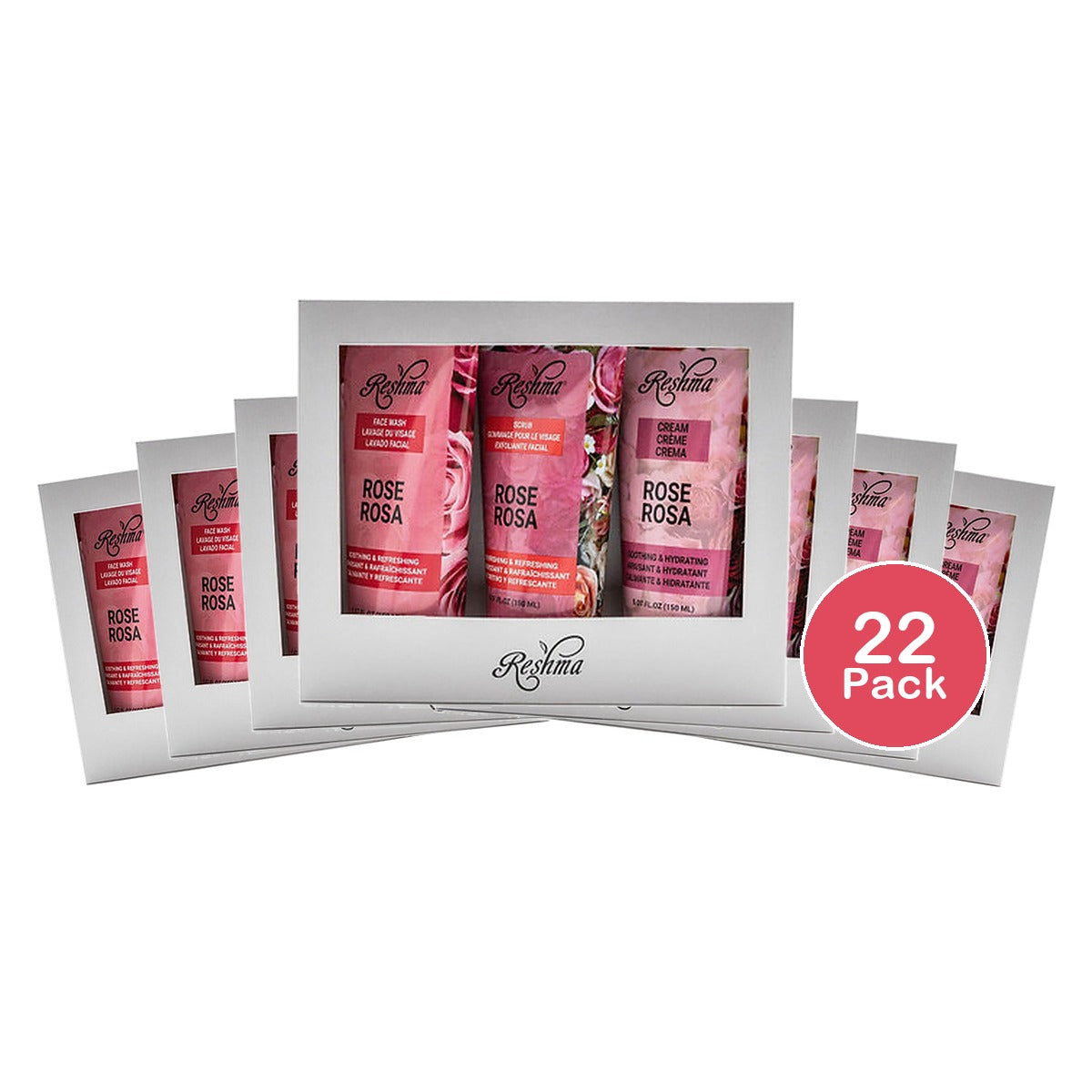 Reshma Rose Face & Body Gift Box (Pack of 22)