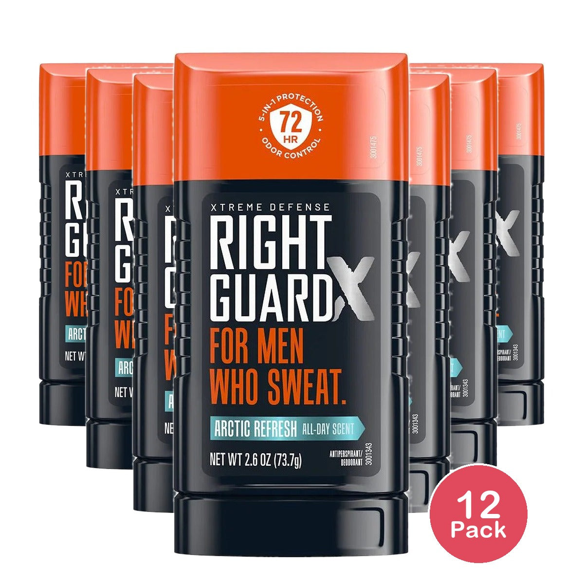 Right Guard Xtreme Defense Invisible Solid Antiperspirant & Deodorant 2.6 Oz (Pa