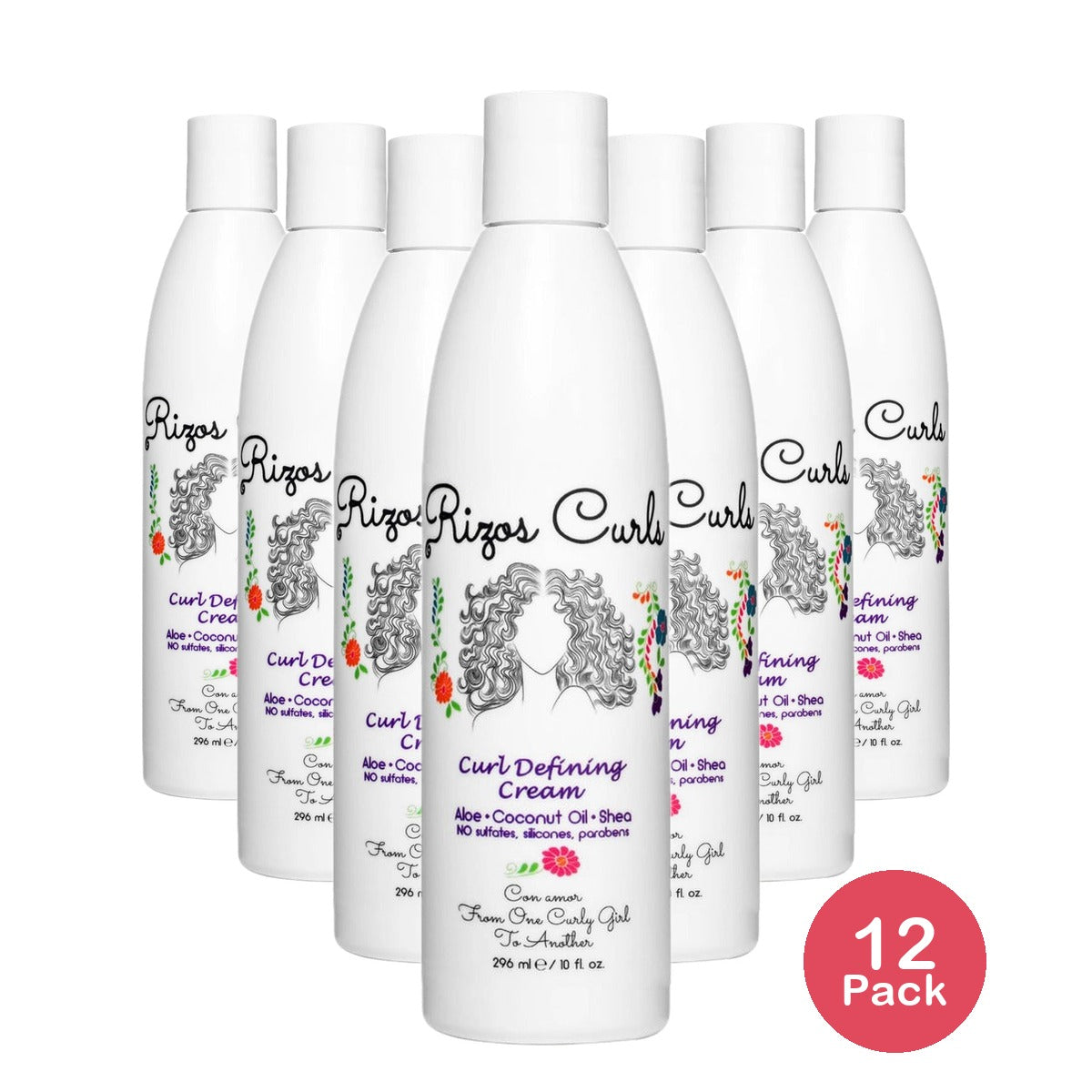 Rizos Curls Curl Defining Cream 10 Fl Oz (Pack of 12)