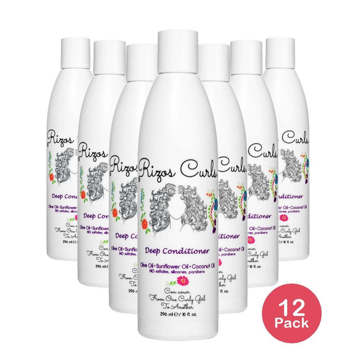 Rizos Curls Deep Conditioner 10 Oz (Pack of 12)