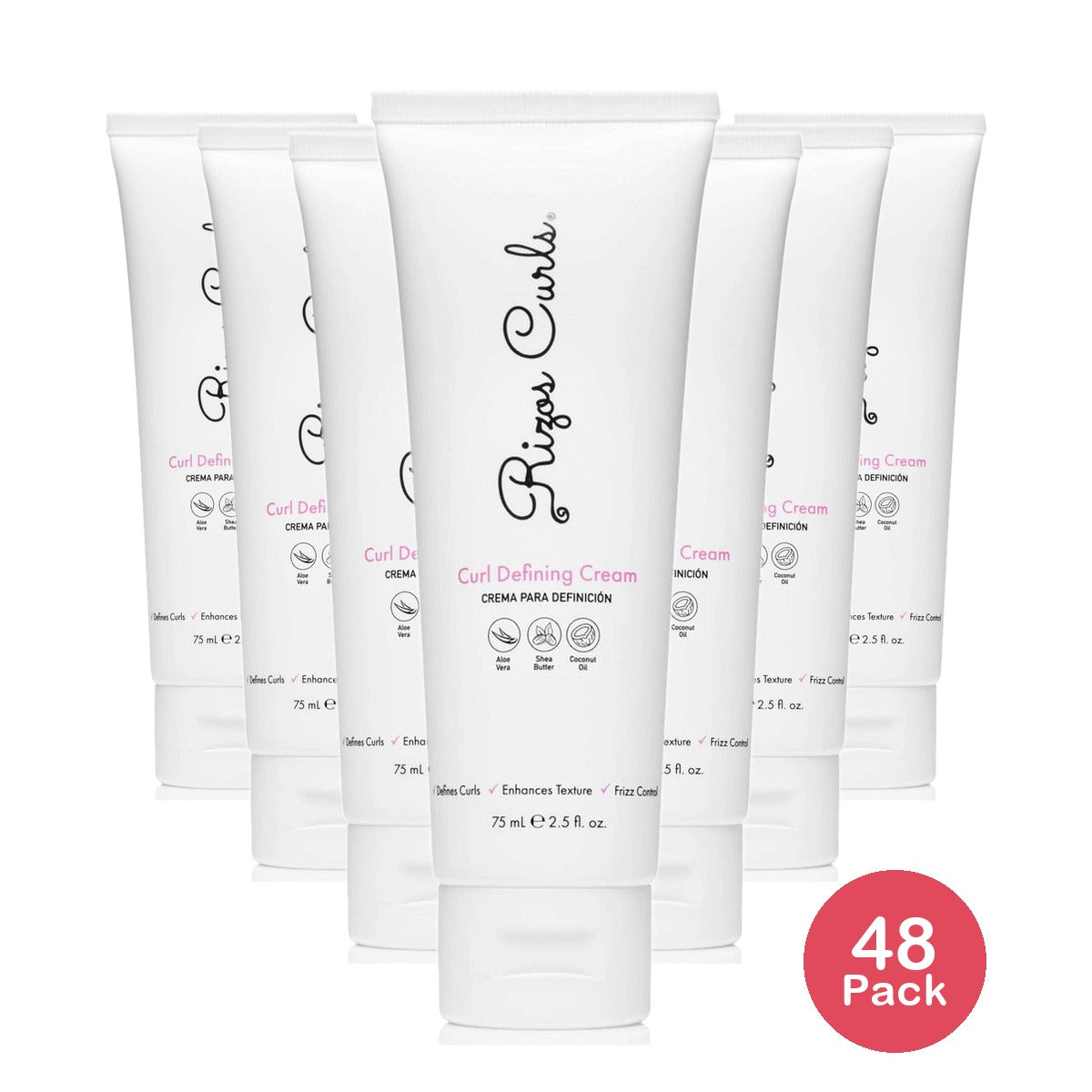 Rizos Curls Travel Curl Defining Cream 2.5 Oz (Pack of 48)