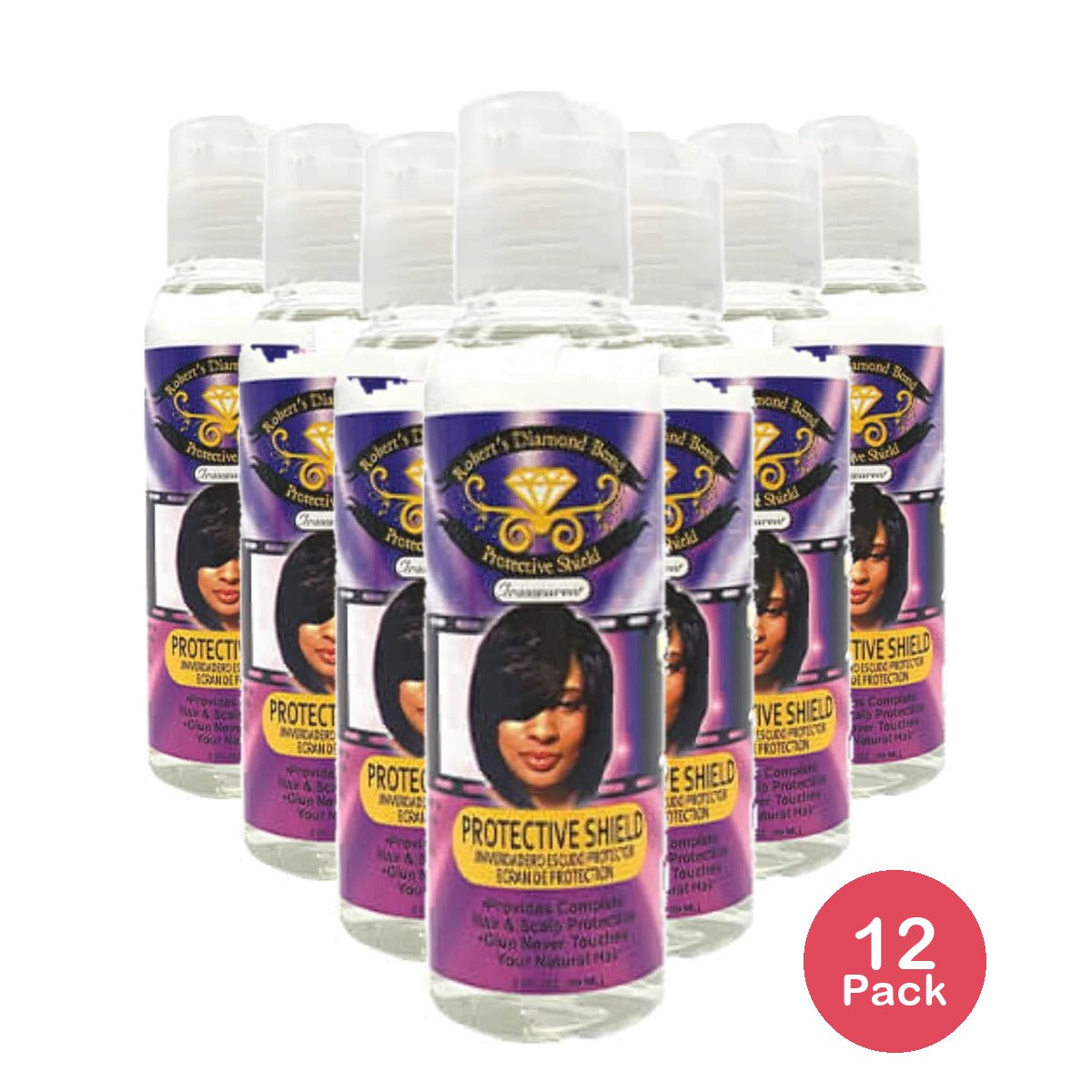 Roberts Diamond Bond Protective Shield Transparent 2 Oz (Pack of 12)