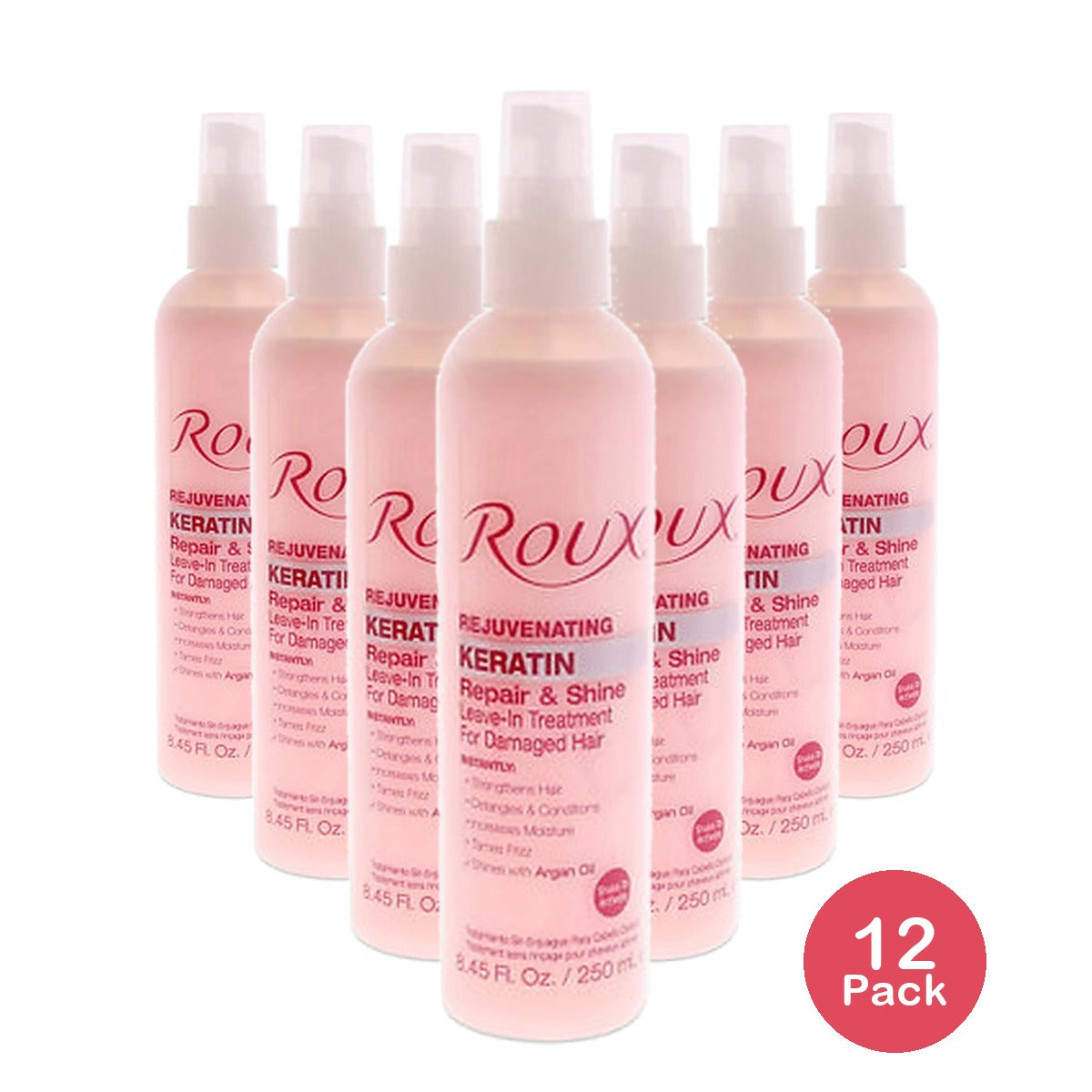 Roux Treatment & Shine 233 Repair System 8.45 Oz (Pack of 12)