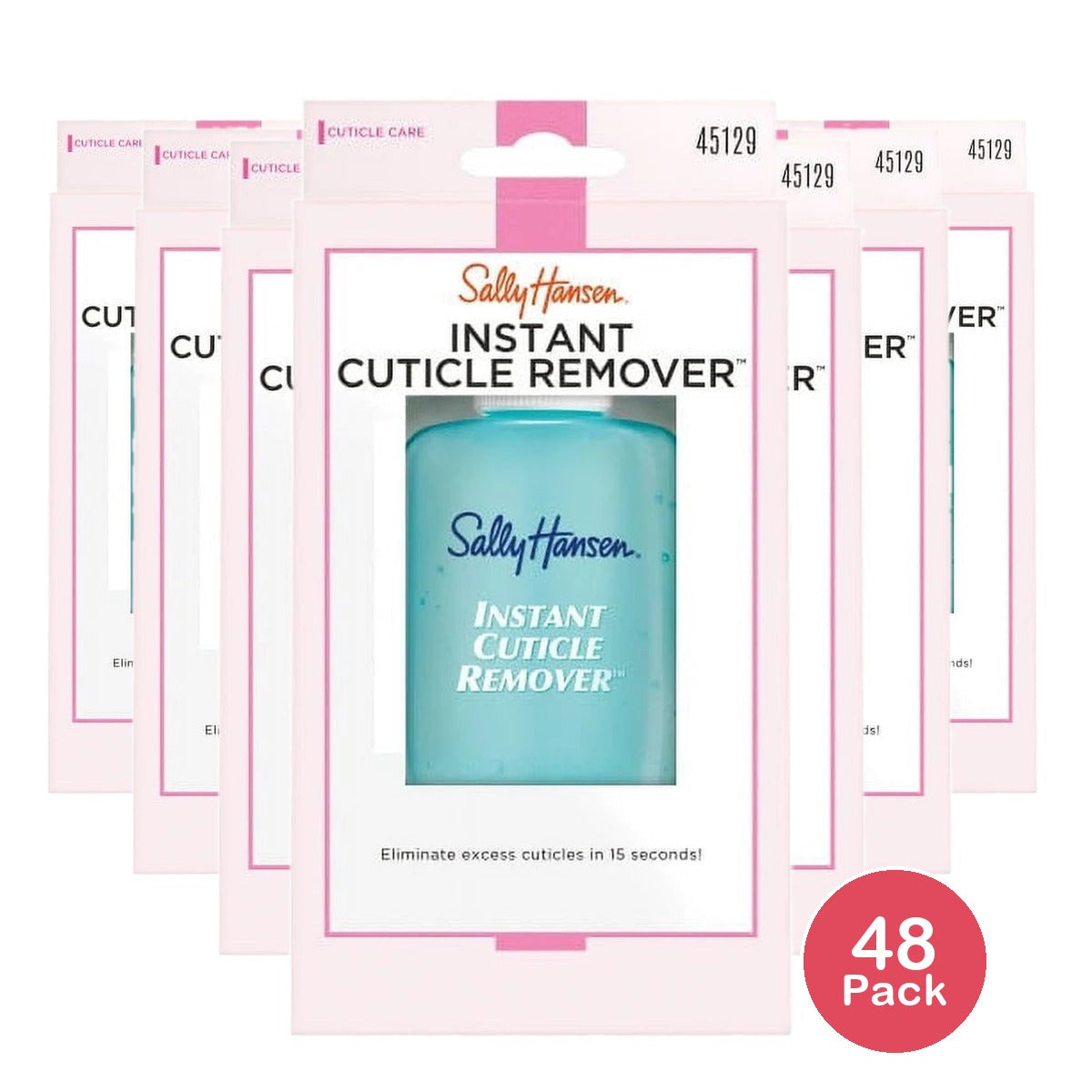 Sally Hansen Nail Treatment 45129 Instant Cuticle Remover 1 fl Oz (Pack of 48)