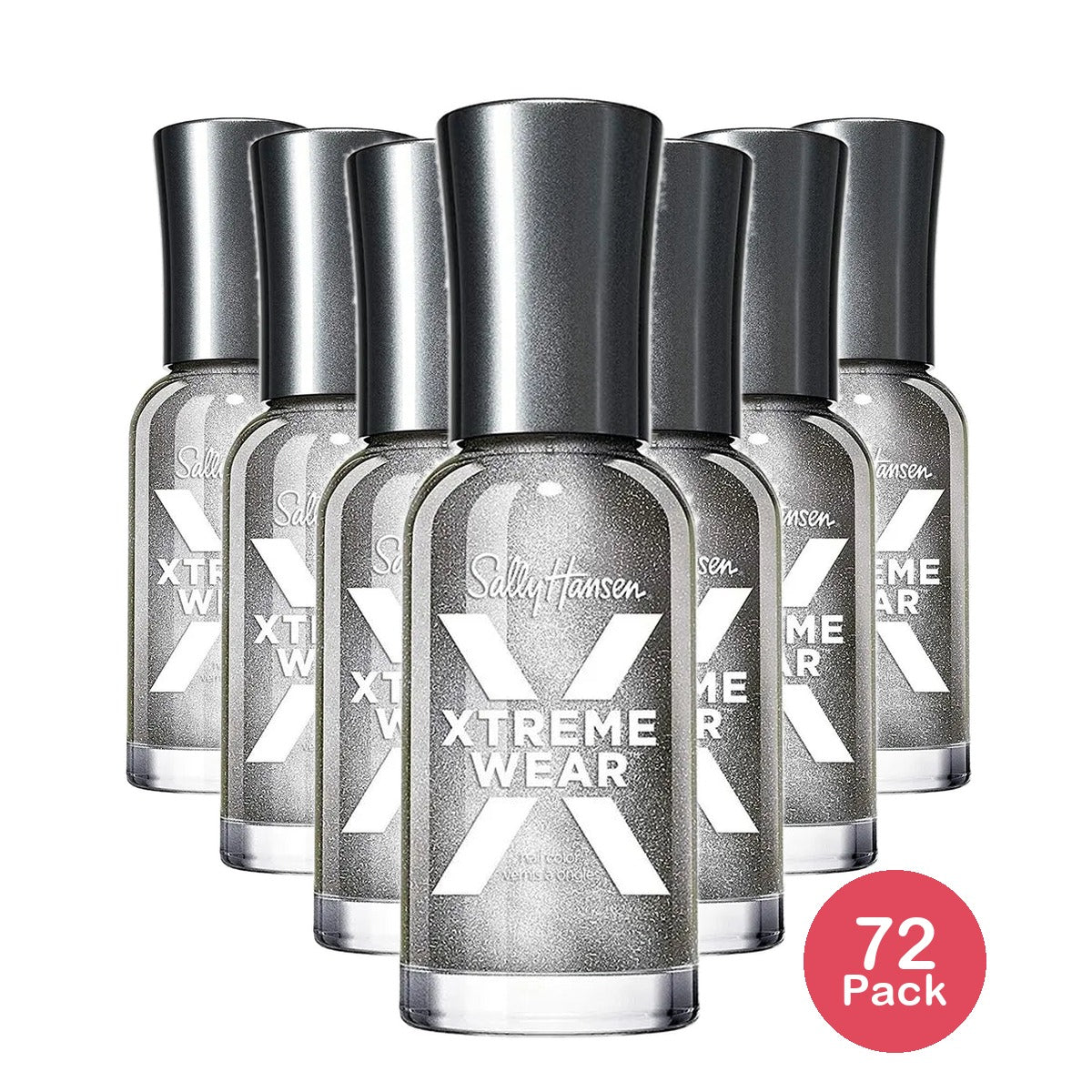 Sally Hansen Xtreme Wear Nail Polish Streak Free Shiny Finish 0.12Oz (Pack Of 72)