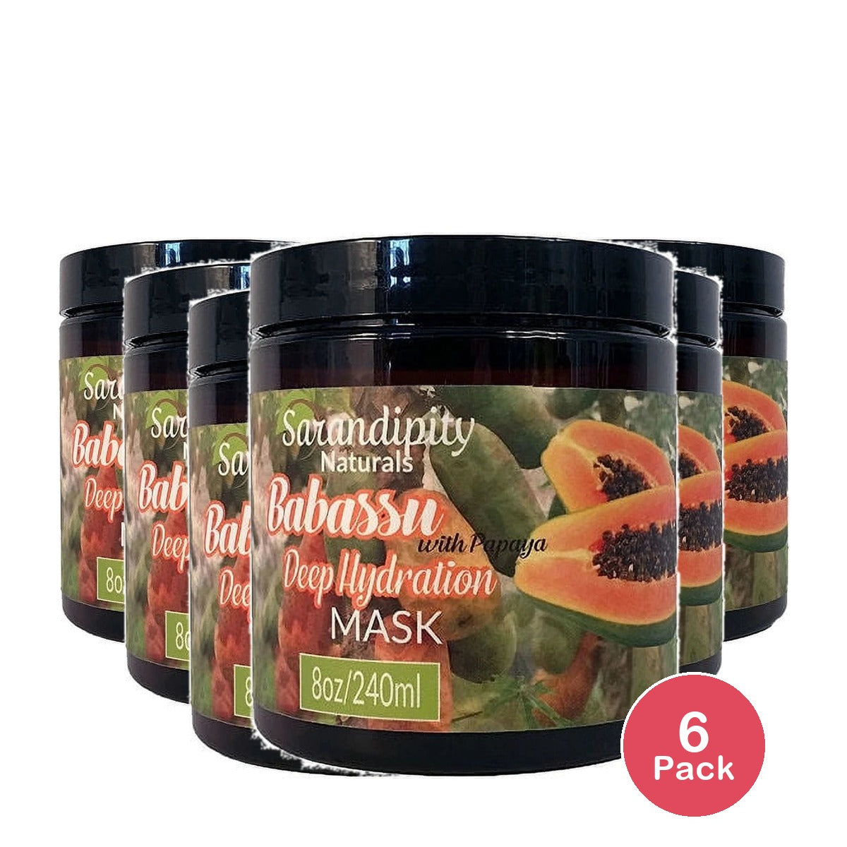Sarandipity Naturals Sarandipity Naturals Mask 8 oz (Pack of 6)