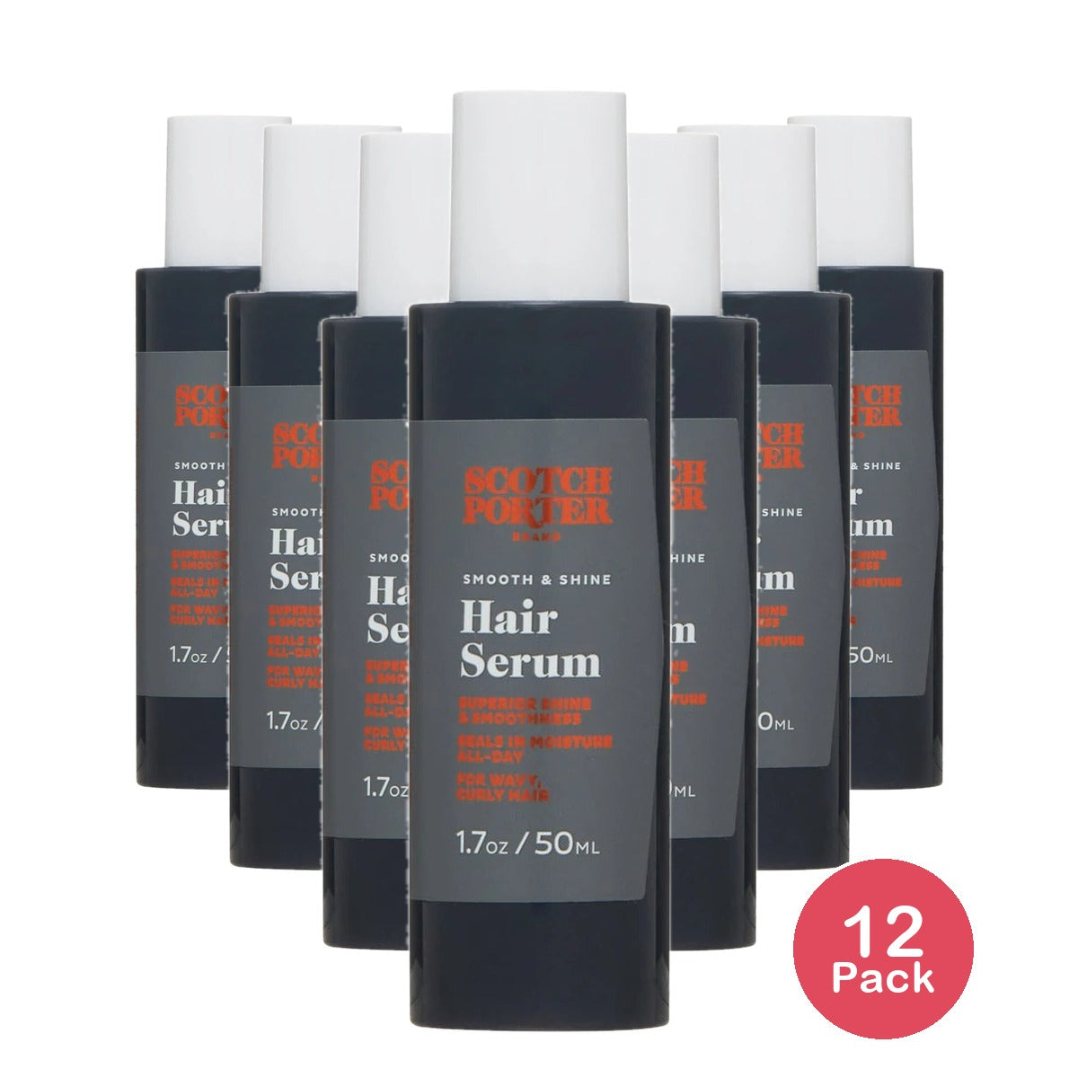 Scotch Porter Smooth & Shine Hair Serum 1.7 oz (Pack of 12)