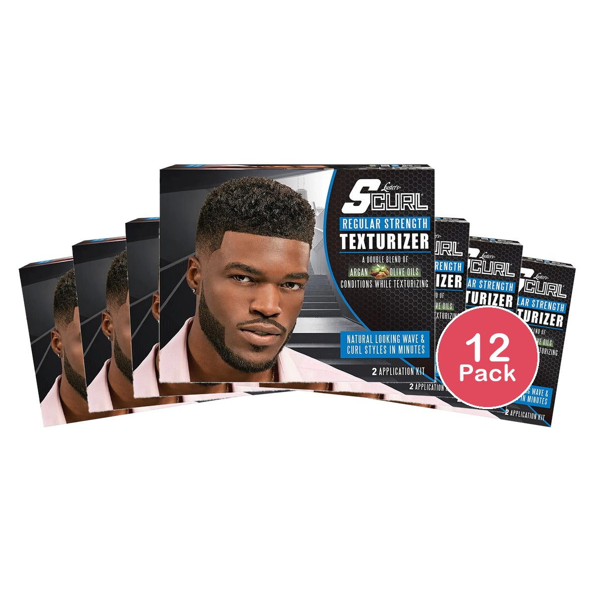 Scurl S-Curl Regular Strength Texturizer 2.0 Oz (Pack of 12)