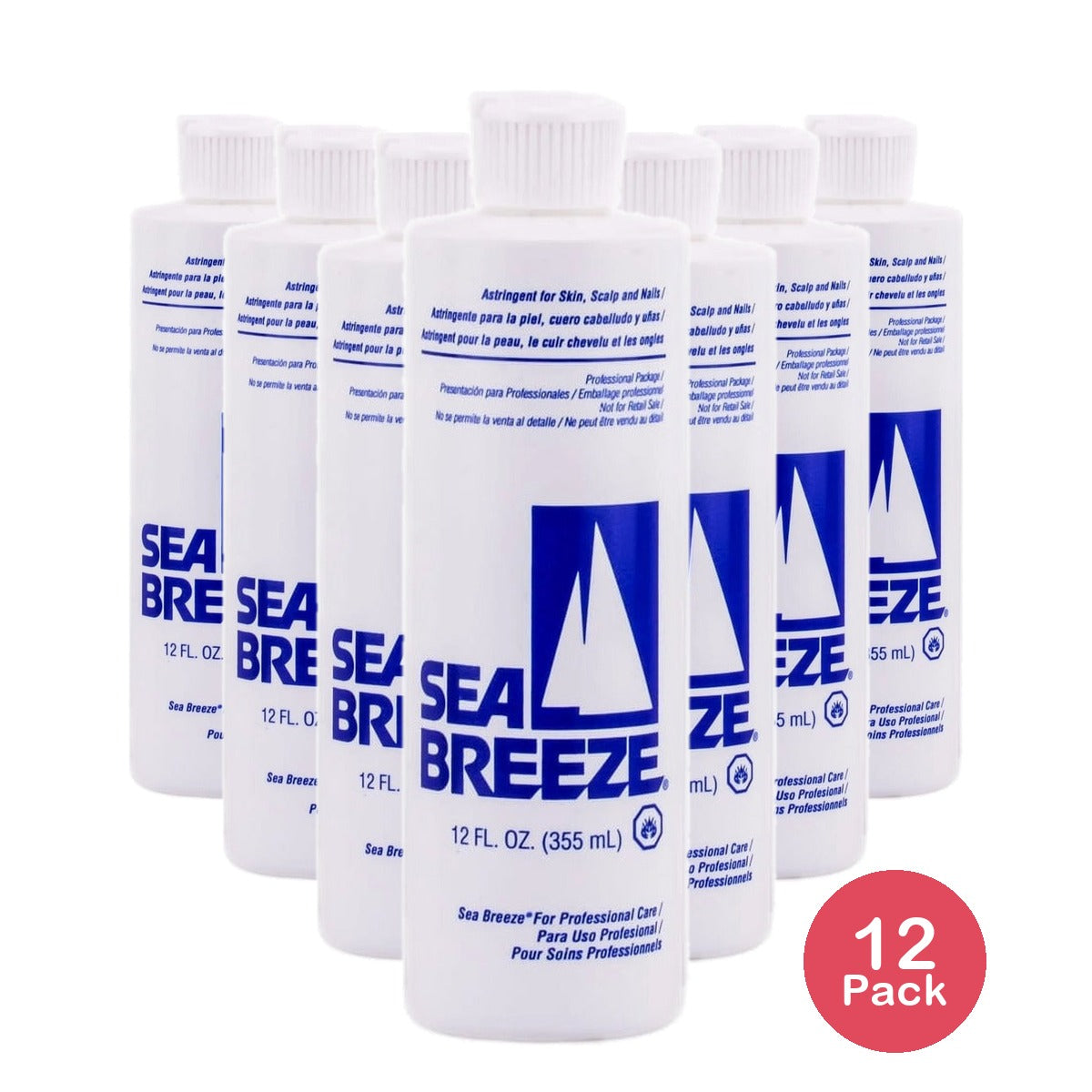 Sea Breeze Professional Original Skin Formula 12 Oz (Pack of 12)