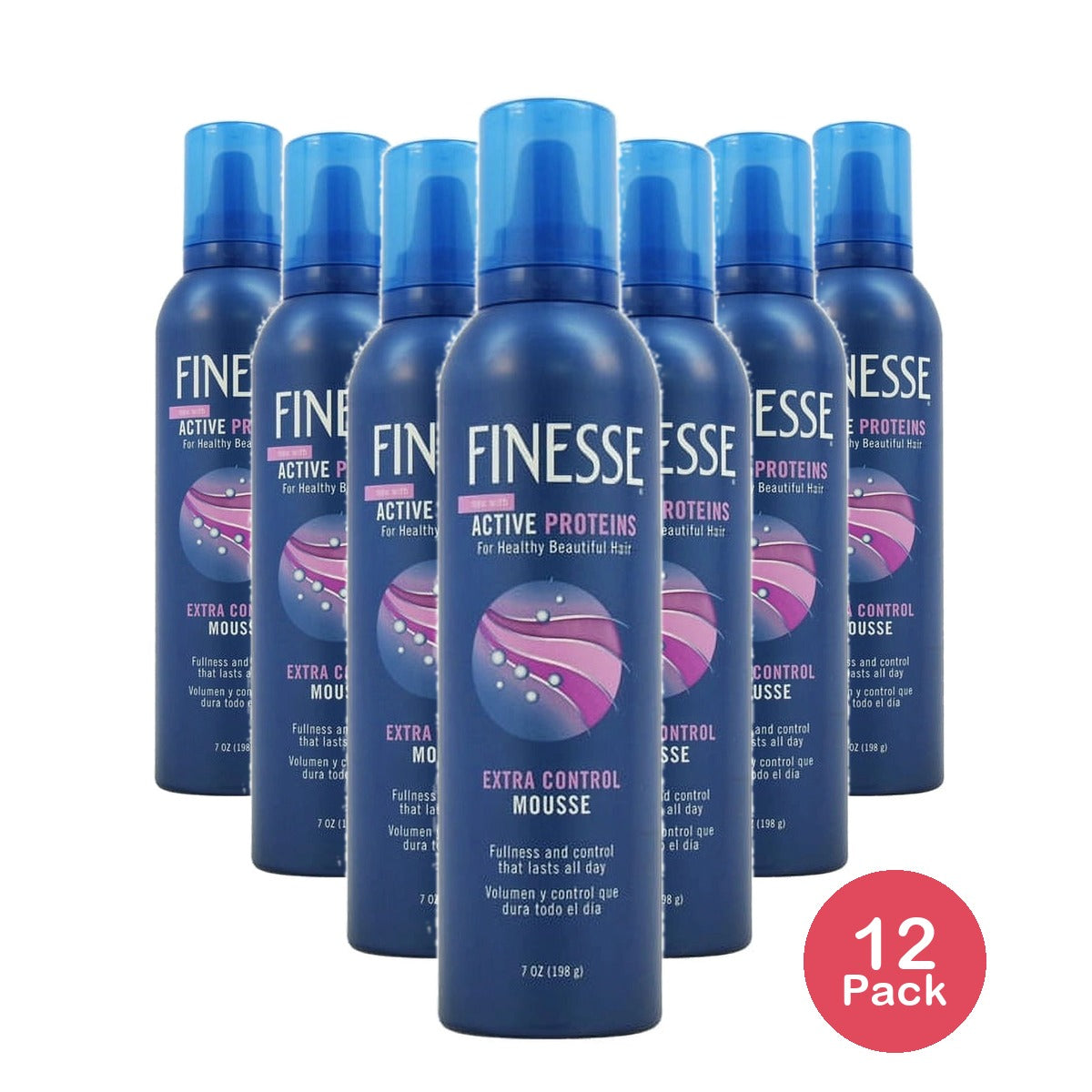 Self Adjusting Extra Control Mousse (Pack of 12)