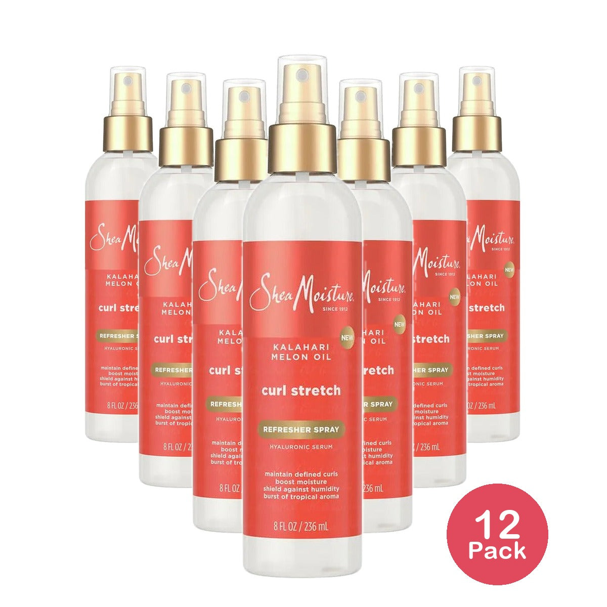 SheaMoisture Curl Stretch Refresher Spray 8 Oz (Pack of 12)