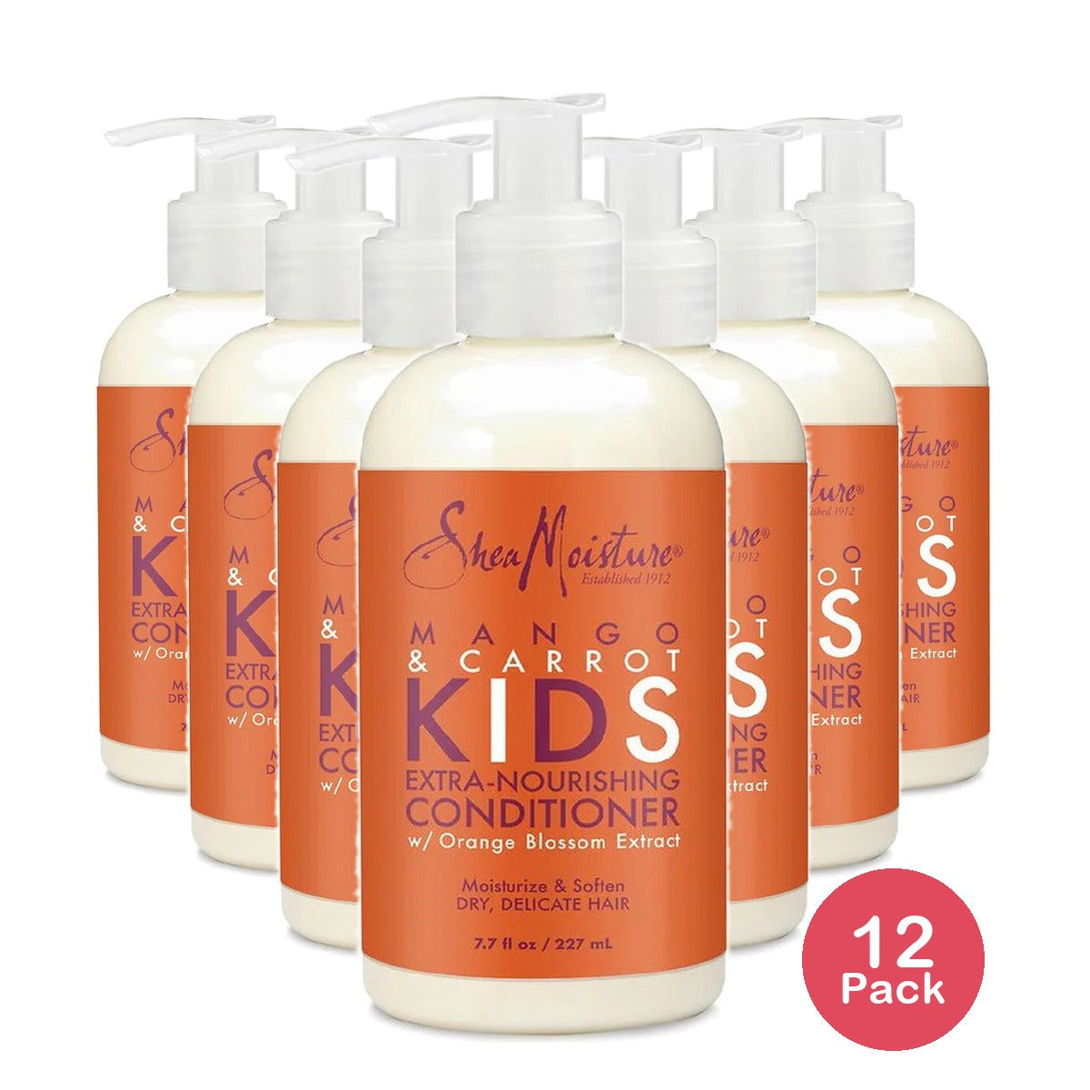 SheaMoisture Mango & Carrot Kids Conditioner 7.7 Oz (Pack of 12)