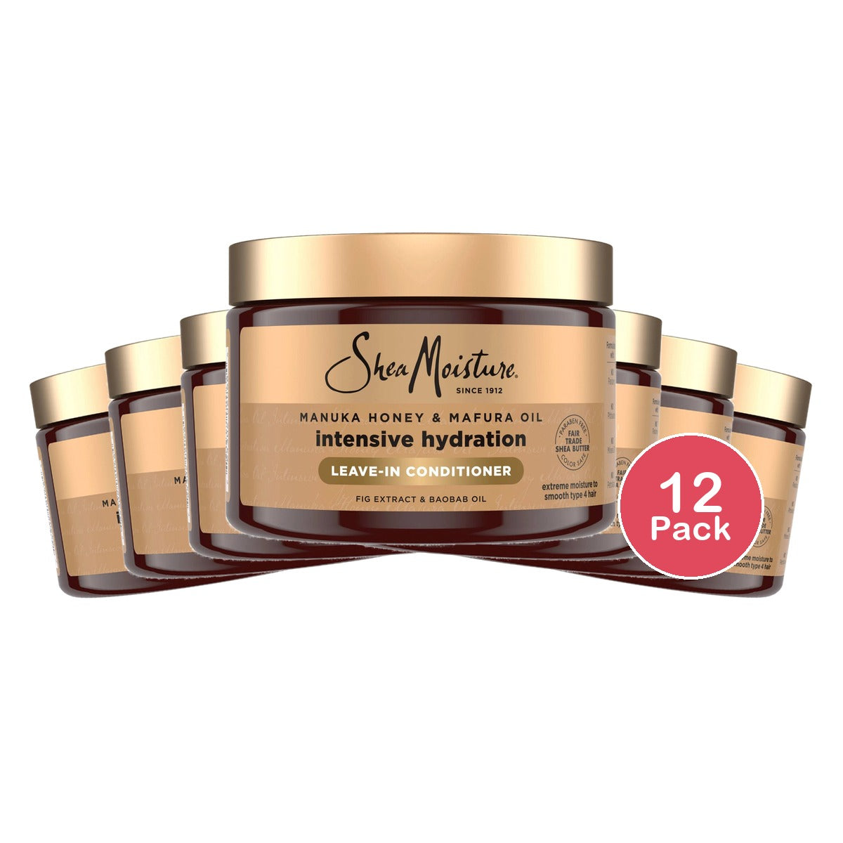 SheaMoisture Manuka Honey & Mafura Leave-In Conditioner 11.5 Oz (Pack of 12)