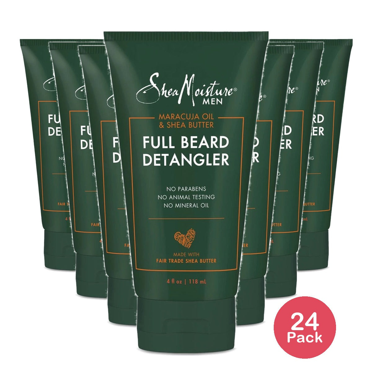 SheaMoisture Men Full Beard Detangler 4 Fl Oz (Pack of 24)