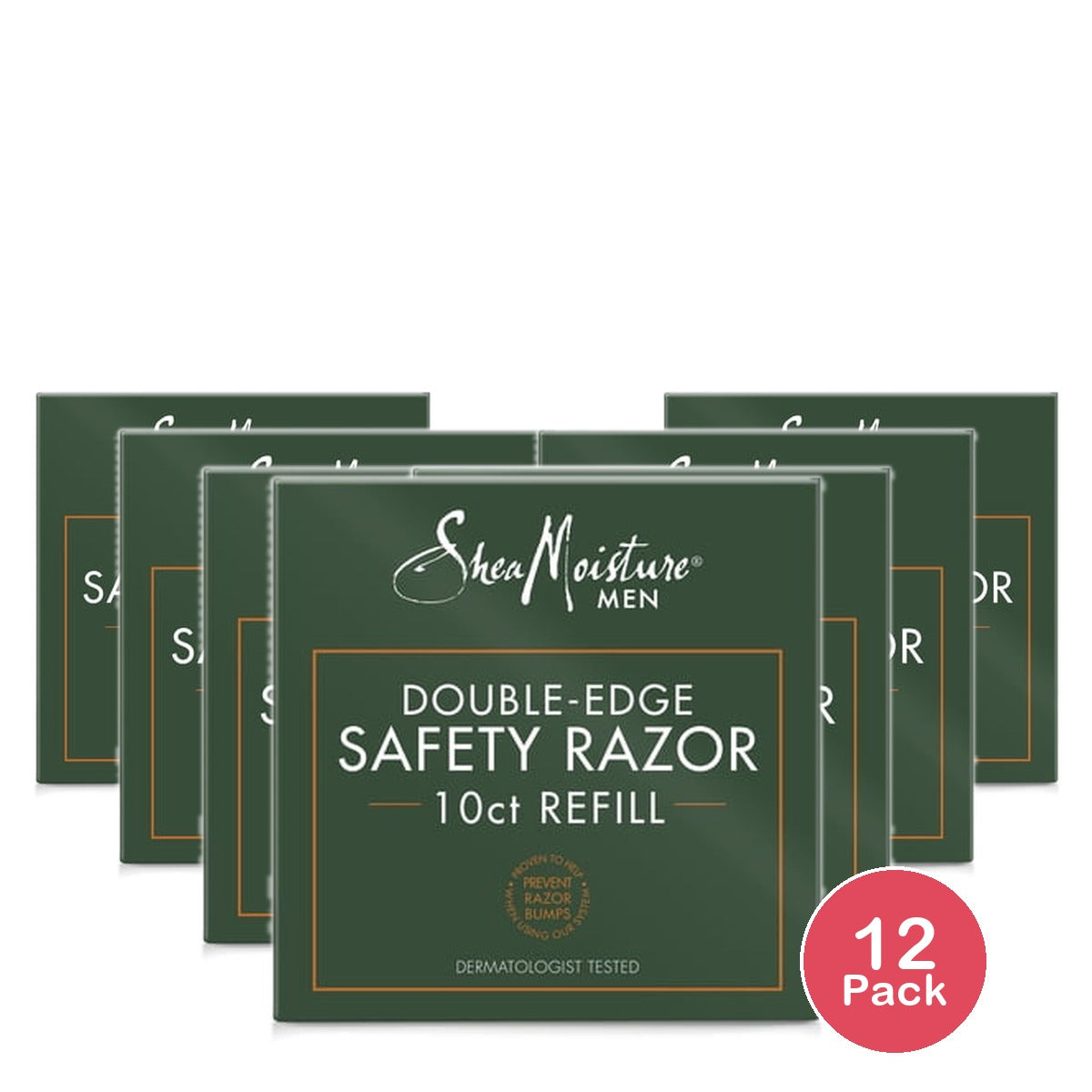 SheaMoisture Men Razor Blades Single Blade 10 Count (Pack of 12)