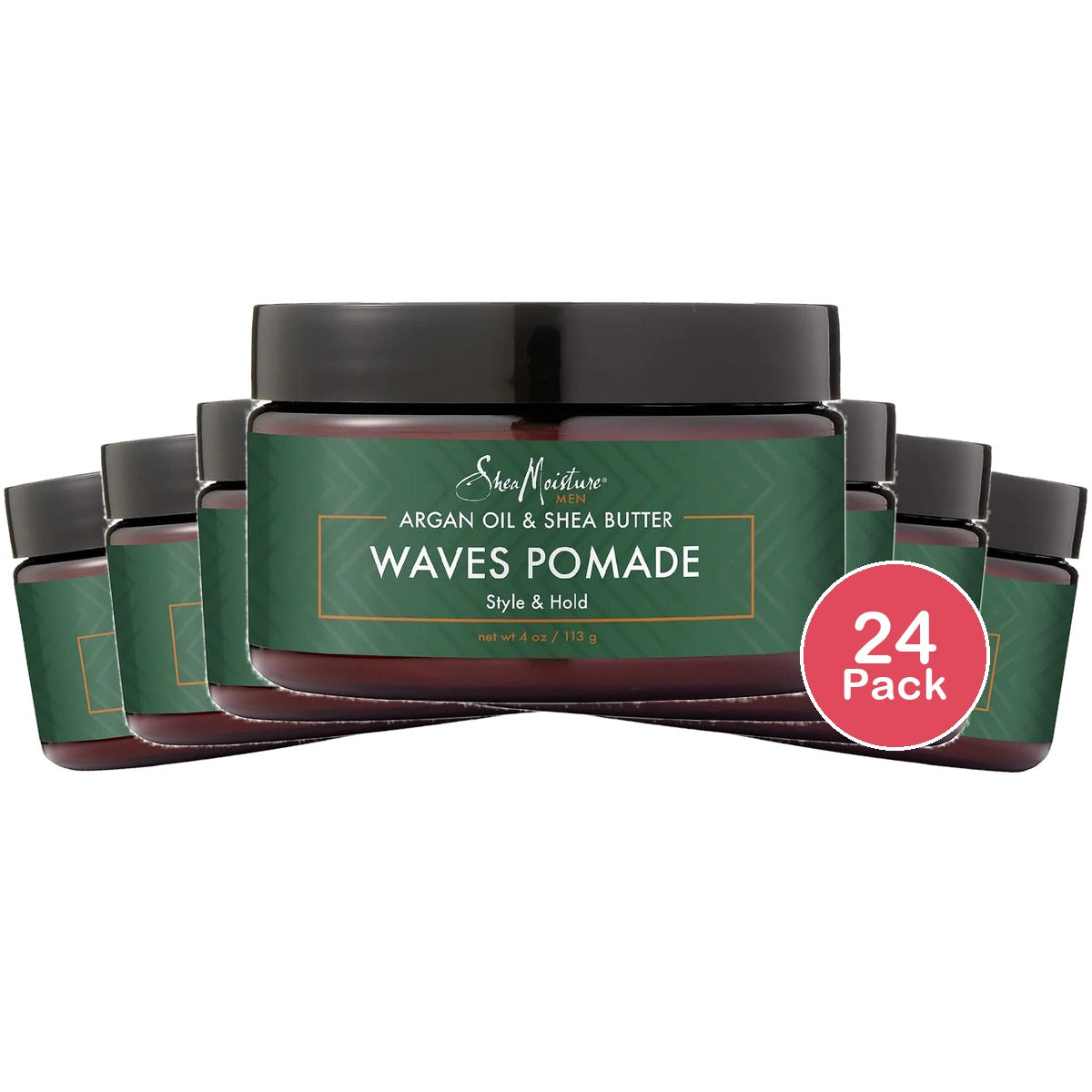 SheaMoisture Men Waves Pomade 4 Oz (Pack of 24)