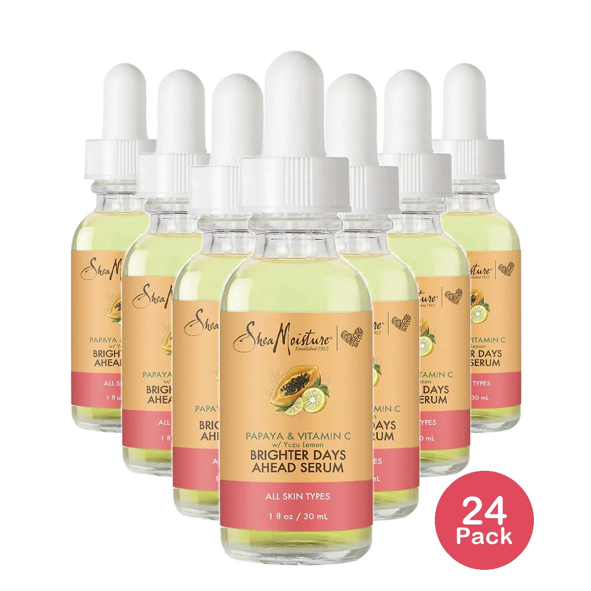 SheaMoisture Papaya & Vitamin C Serum 1 Oz (Pack of 24)