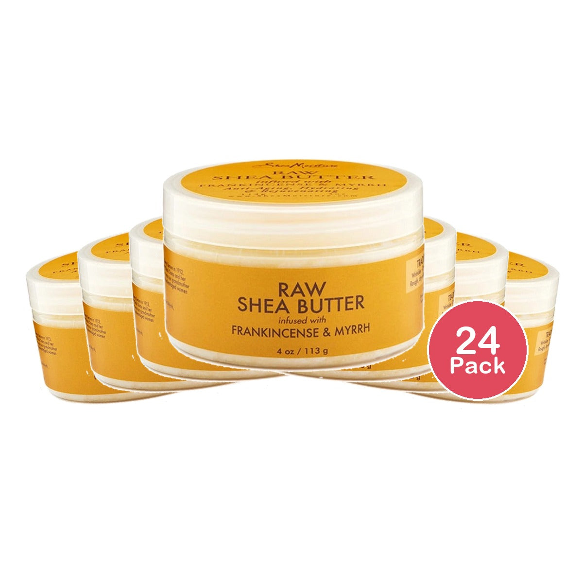 SheaMoisture Raw Shea Butter Frankincense & Myrrh 4 Oz (Pack of 24)