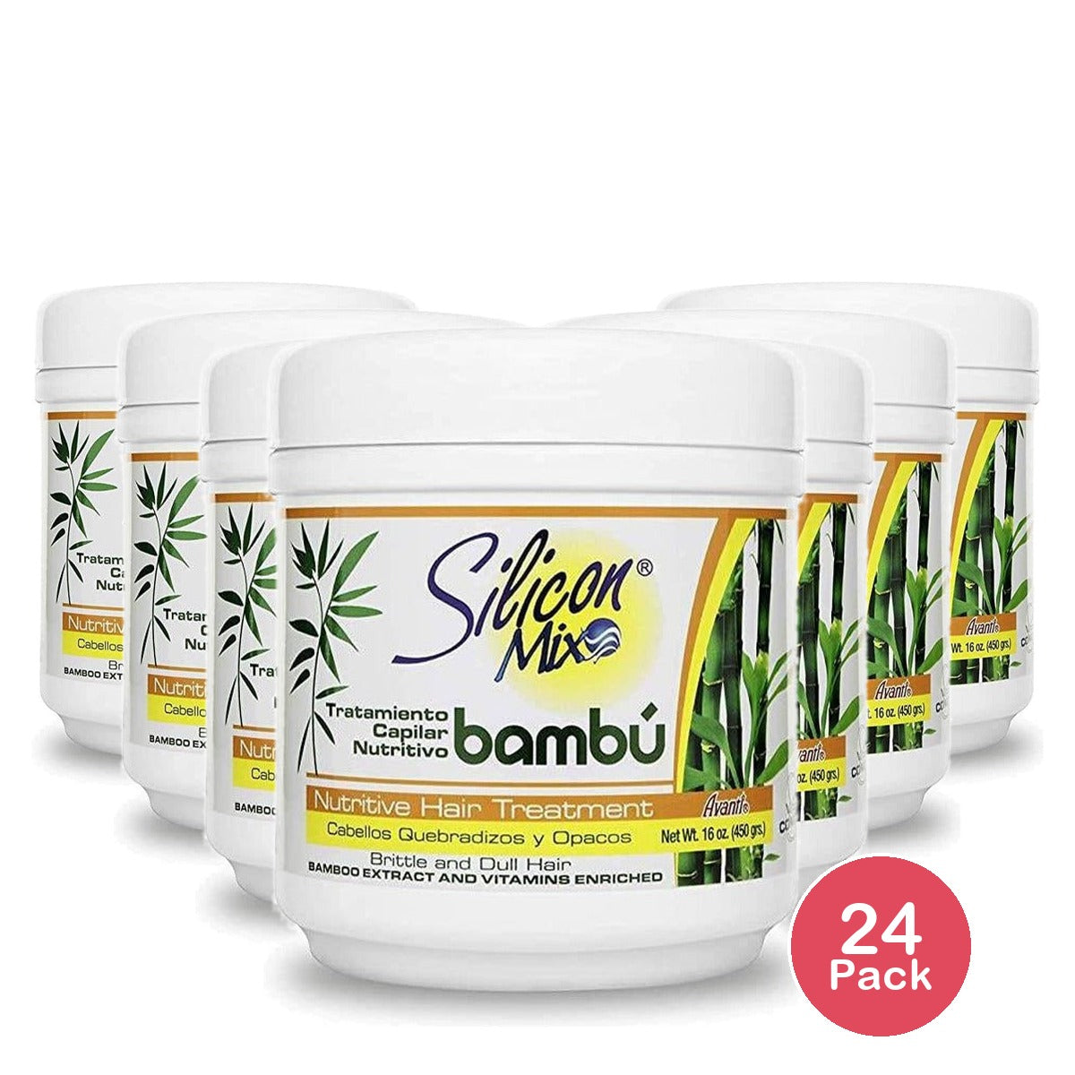 Silicon Mix Bambu Hair Treatment 16 Oz (Pack of 24)