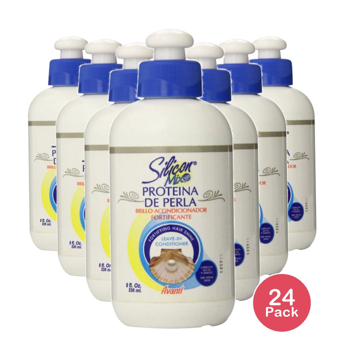 Silicon Mix Proteina de Perla Leave-In Conditioner 8 Oz (Pack of 24)