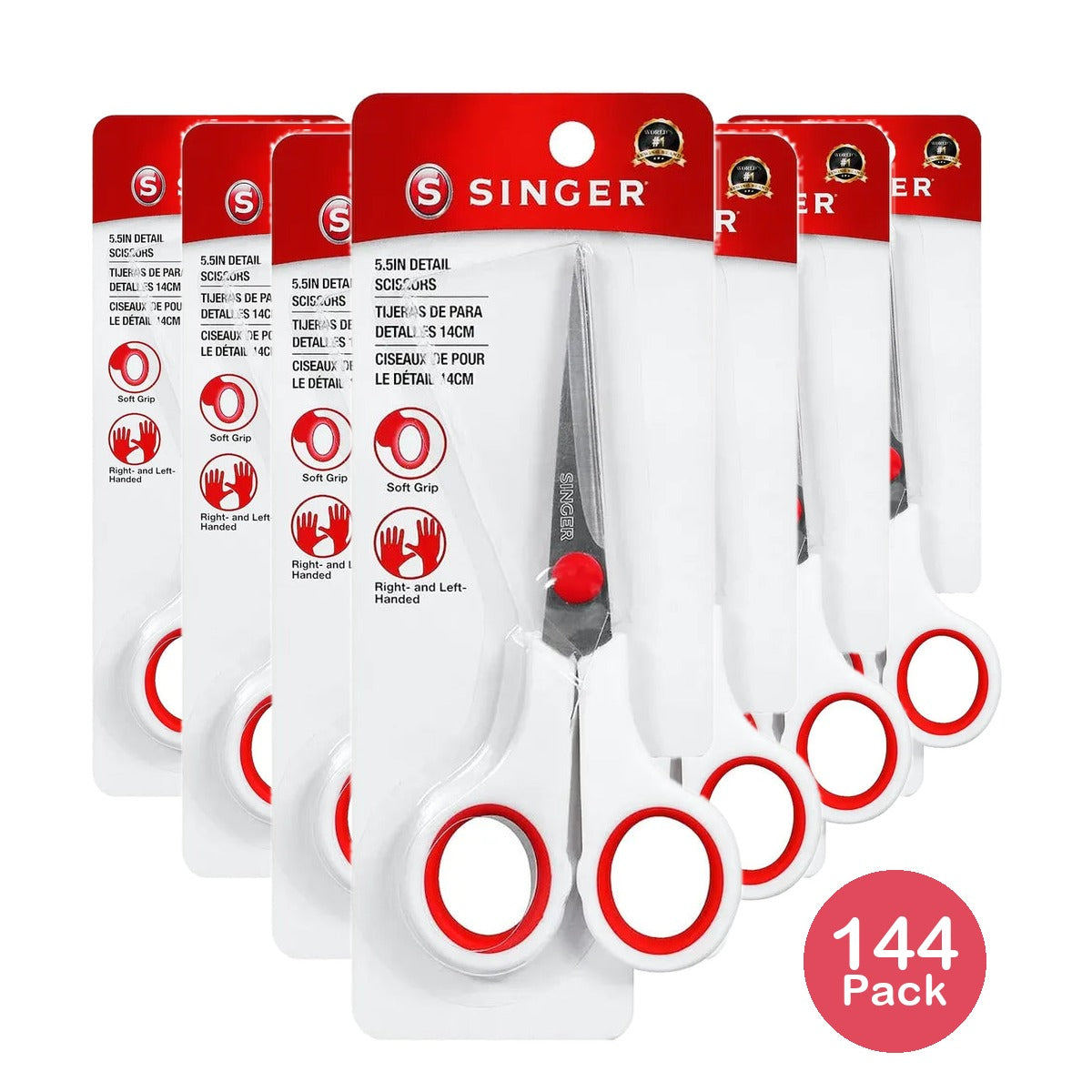 Singer Fabric Sewing Scissors 1.12Oz (Pack of 144)