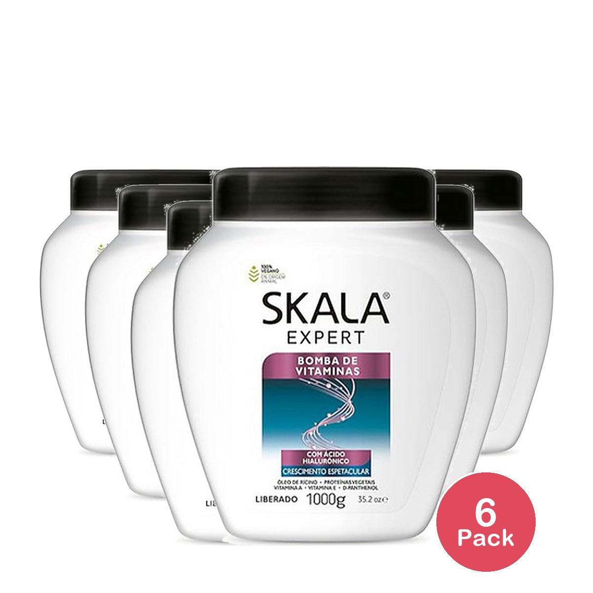 Skala Vitamin Bomb S.O.S Hair Treatment 35.2 Oz (Pack of 6)