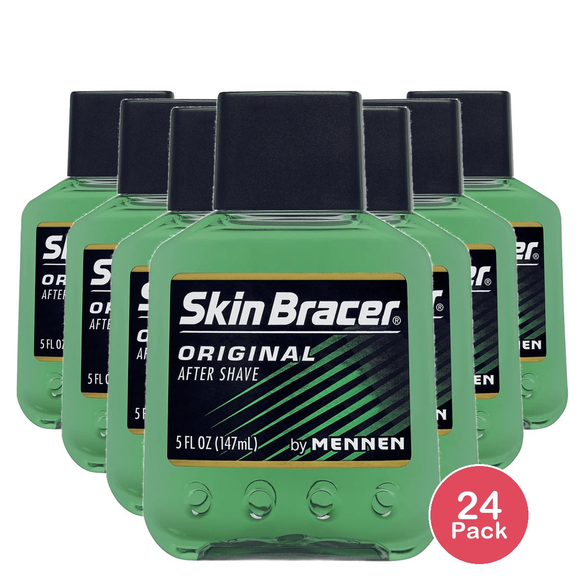 Skin Bracer by Mennen After Shave Original 5Oz (Pack of 24)