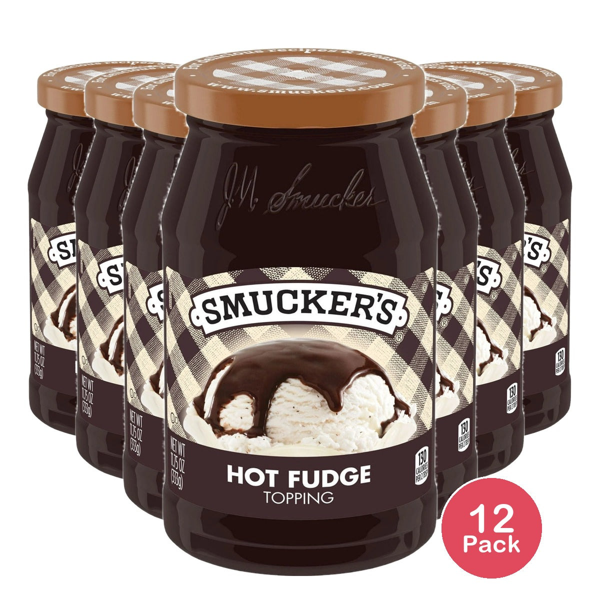 Smucker's Hot Fudge Topping 11.75 OZ (Pack of 12)
