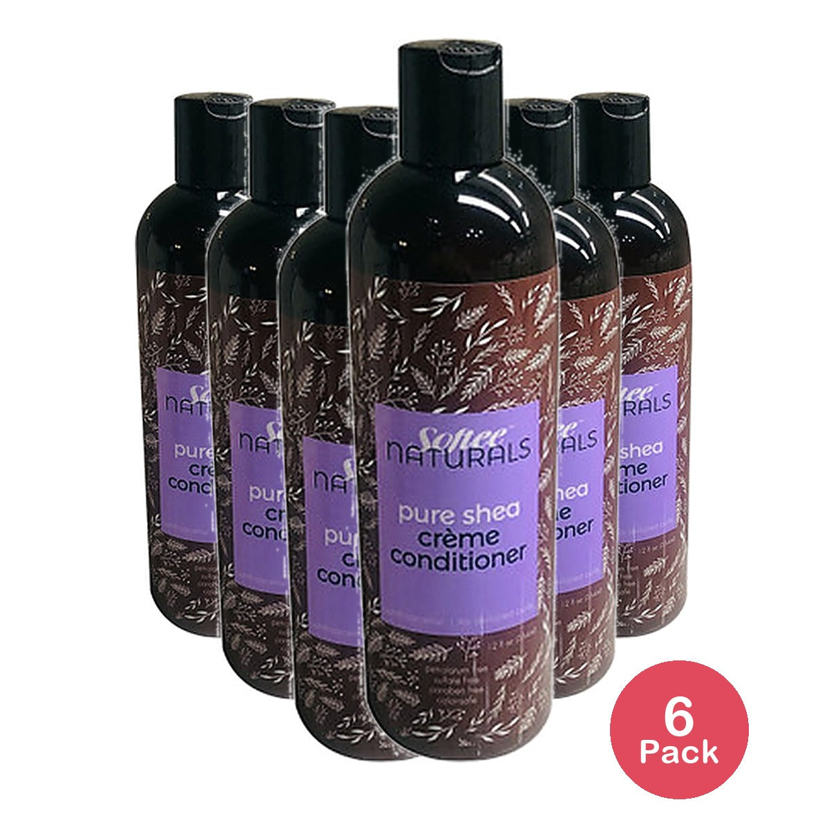 Softee Naturals Pure Shea Creme Conditioner 12 Oz (Pack of 6)