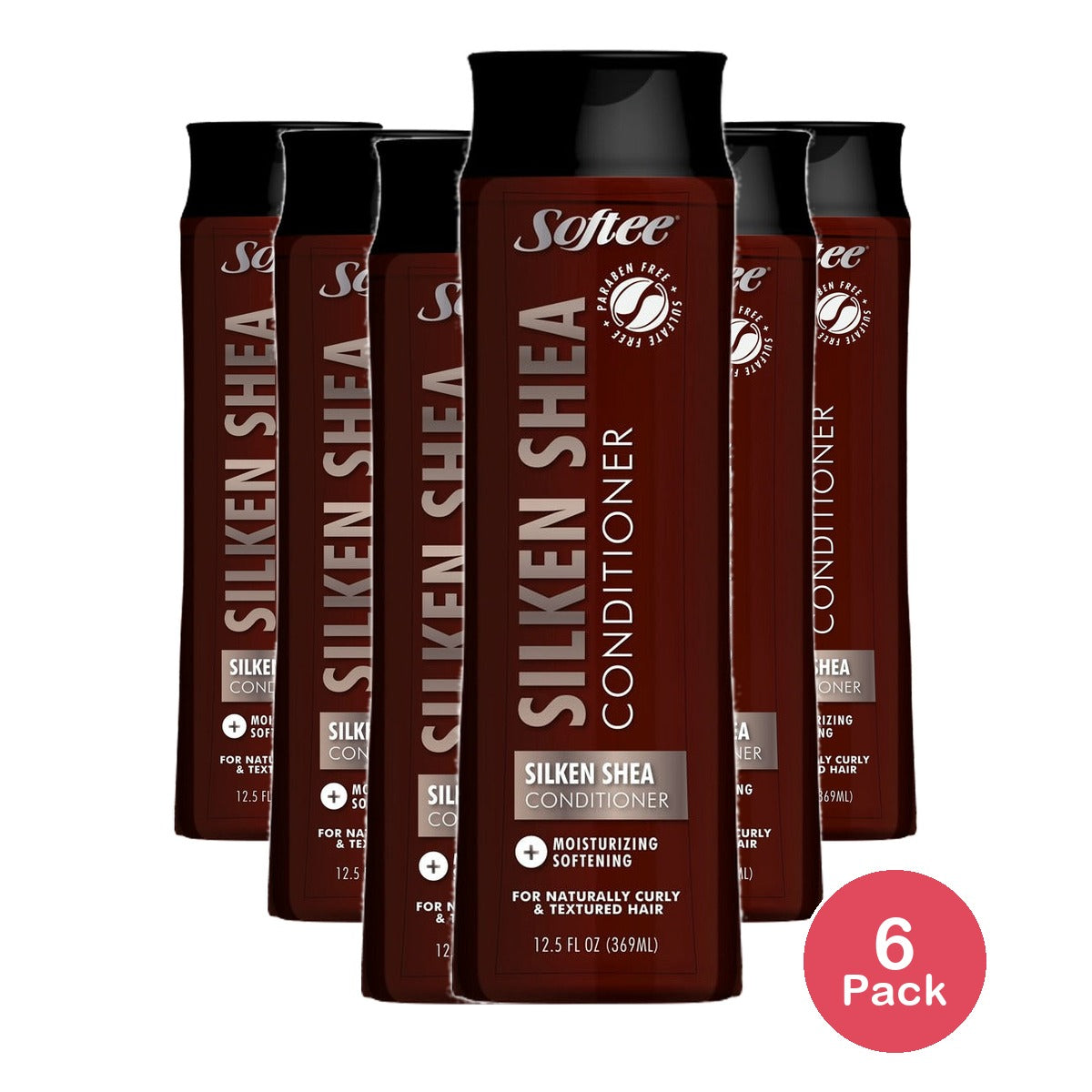 Softee Silken Shea Moisturizing Conditioner 12.5 Oz (Pack of 6)