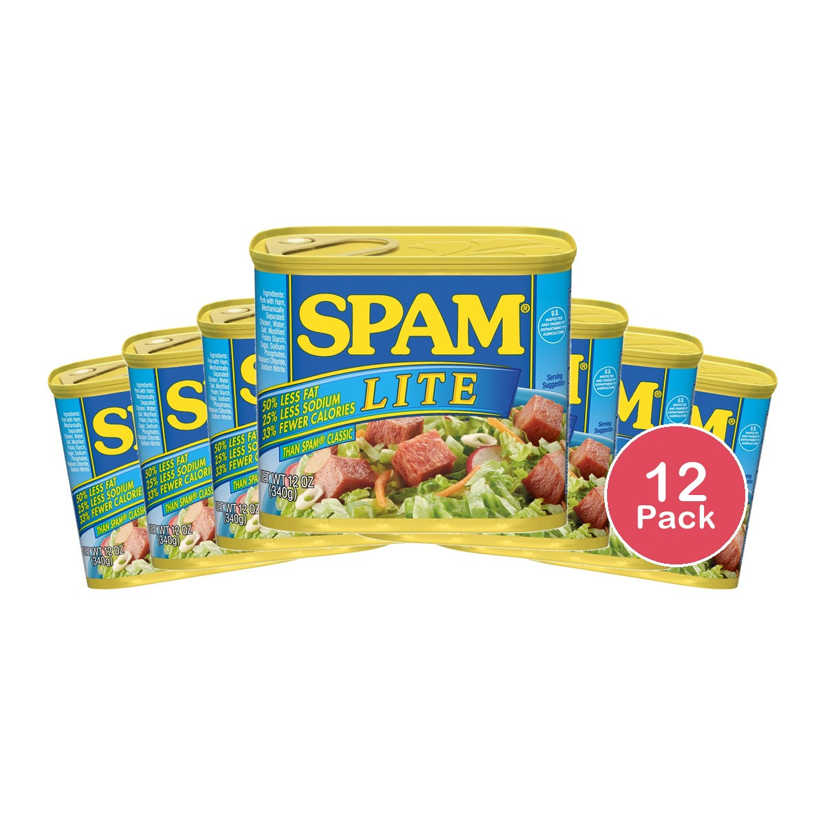 Spam Classic Lite 12 Oz (Pack of 12)